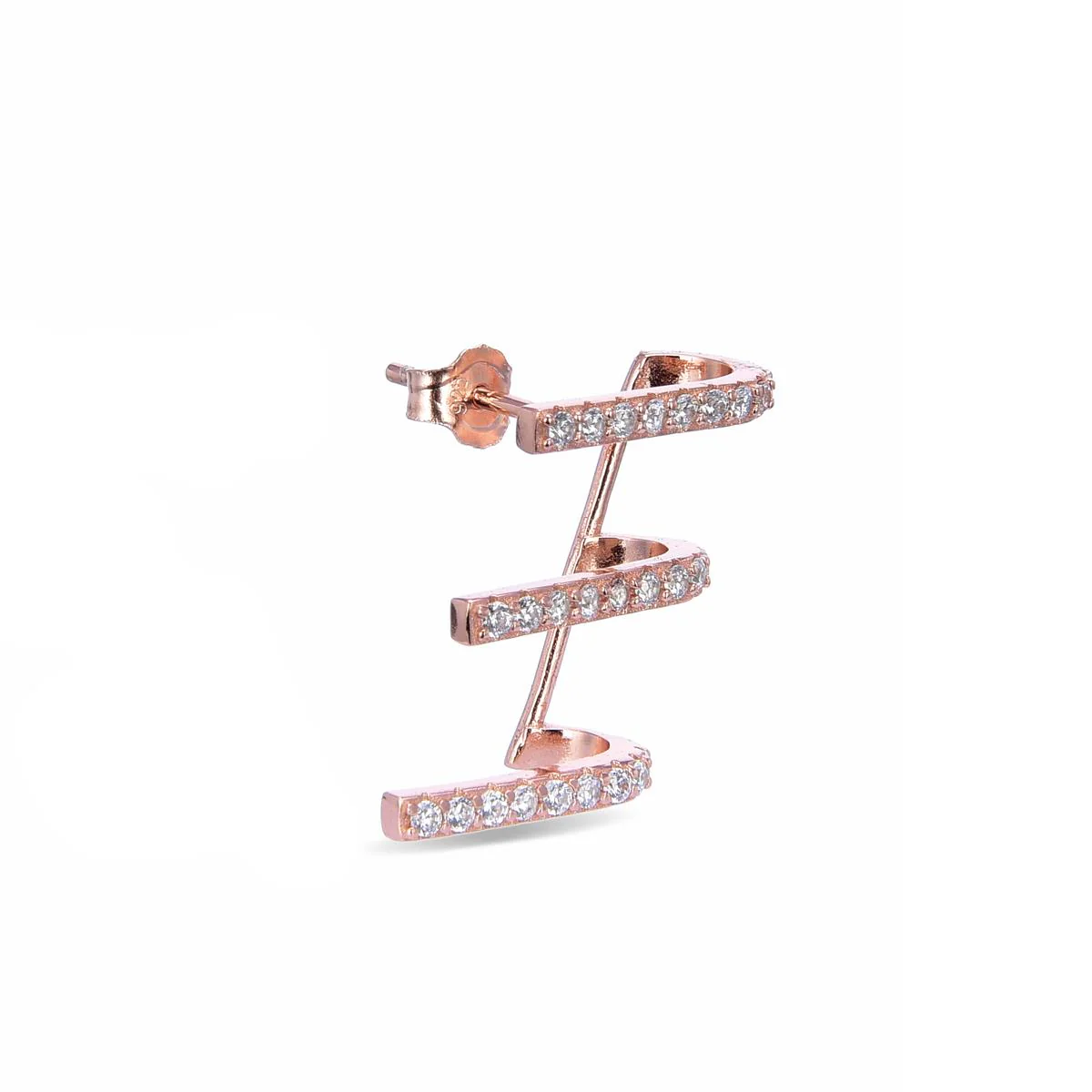 Earcuff Anvirus Plata De Ley 925 - Anvirus BLANCO - Image 2