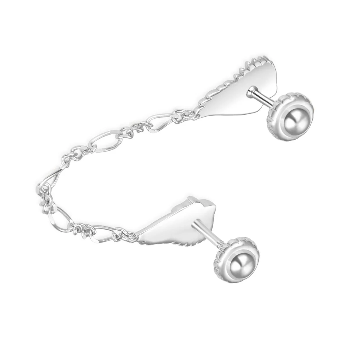 Piercing Asme Plata De Ley 925 - Asme GRIS - Image 3