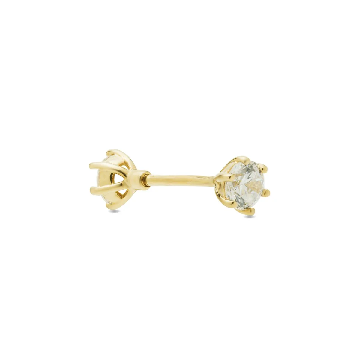 Piercing Canguth Oro De Ley De 10 Quilates - Canguth BLANCO - Image 2