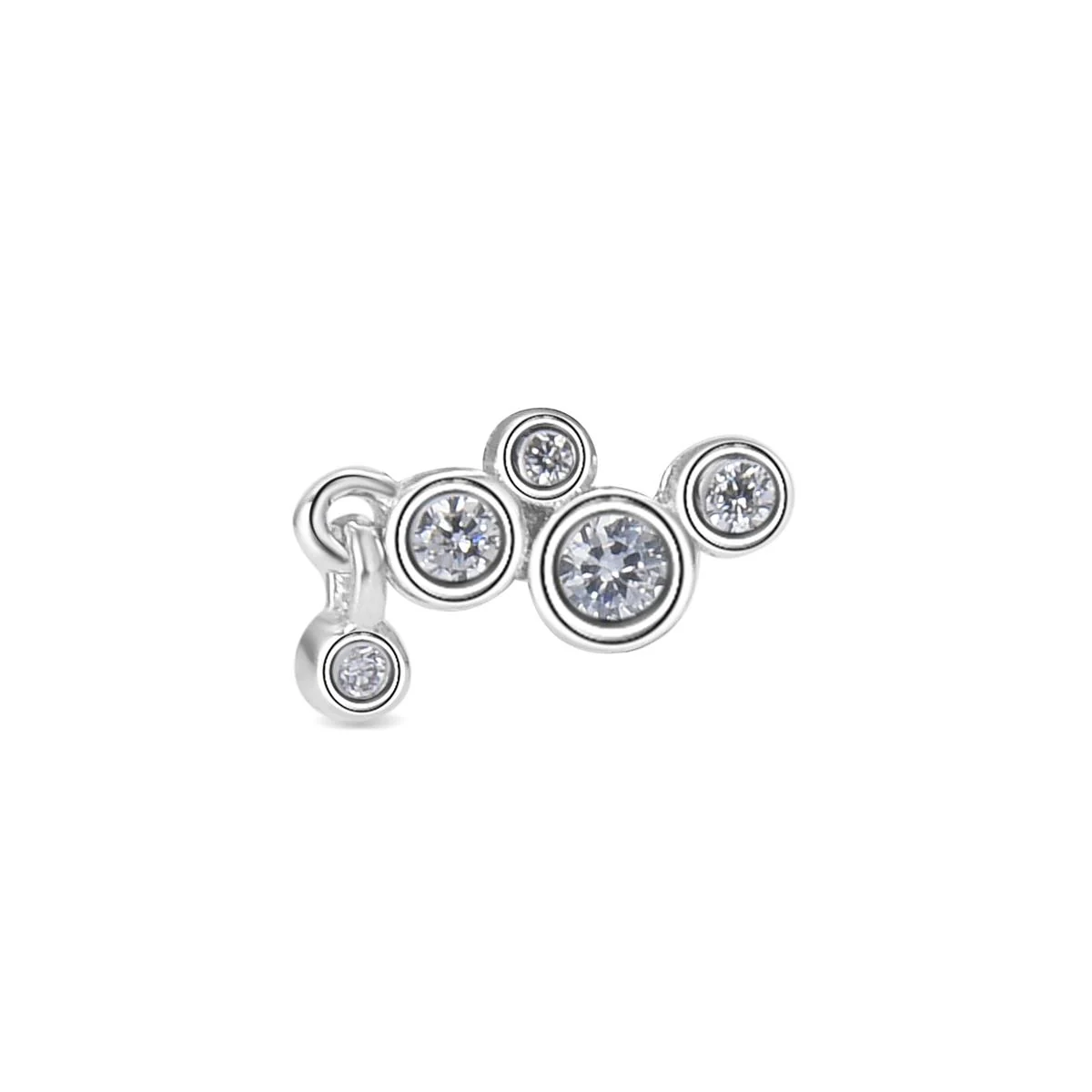 Piercing Halya Plata De Ley 925 - Halya BLANCO