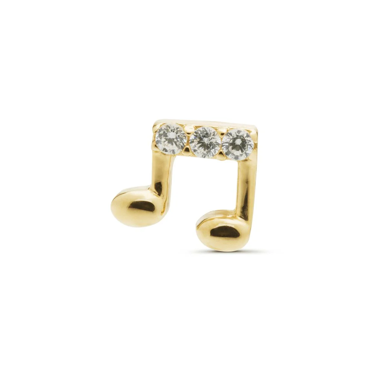 Piercing Lafruth Oro De Ley De 10 Quilates - Lafruth AMARILLO