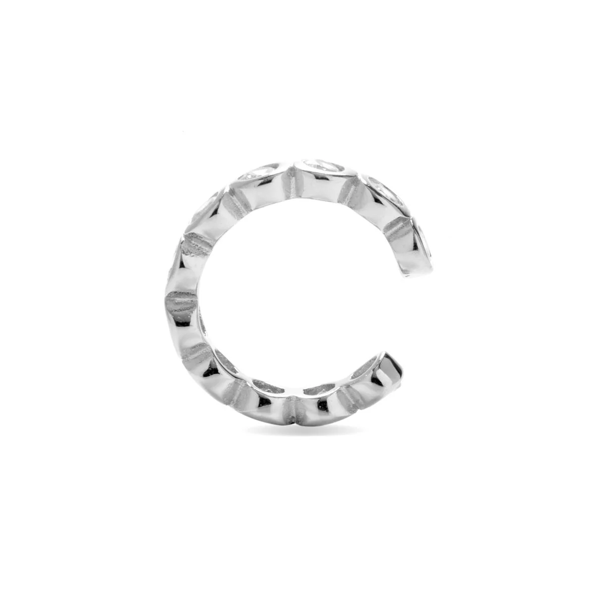 Earcuff Lilya Plata De Ley 925 - Lilya BLANCO - Image 2