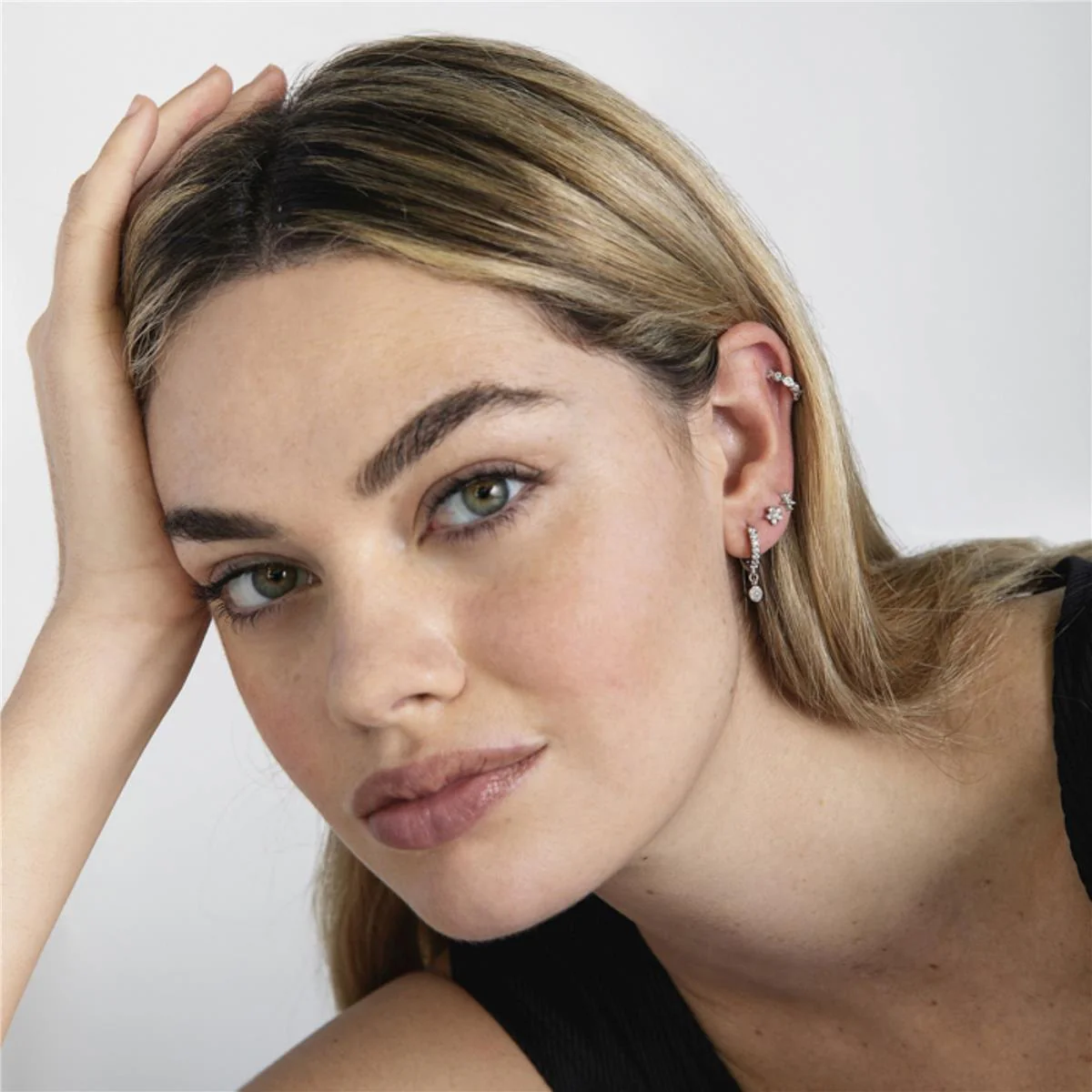 Earcuff Lilya Plata De Ley 925 - Lilya BLANCO - Image 3
