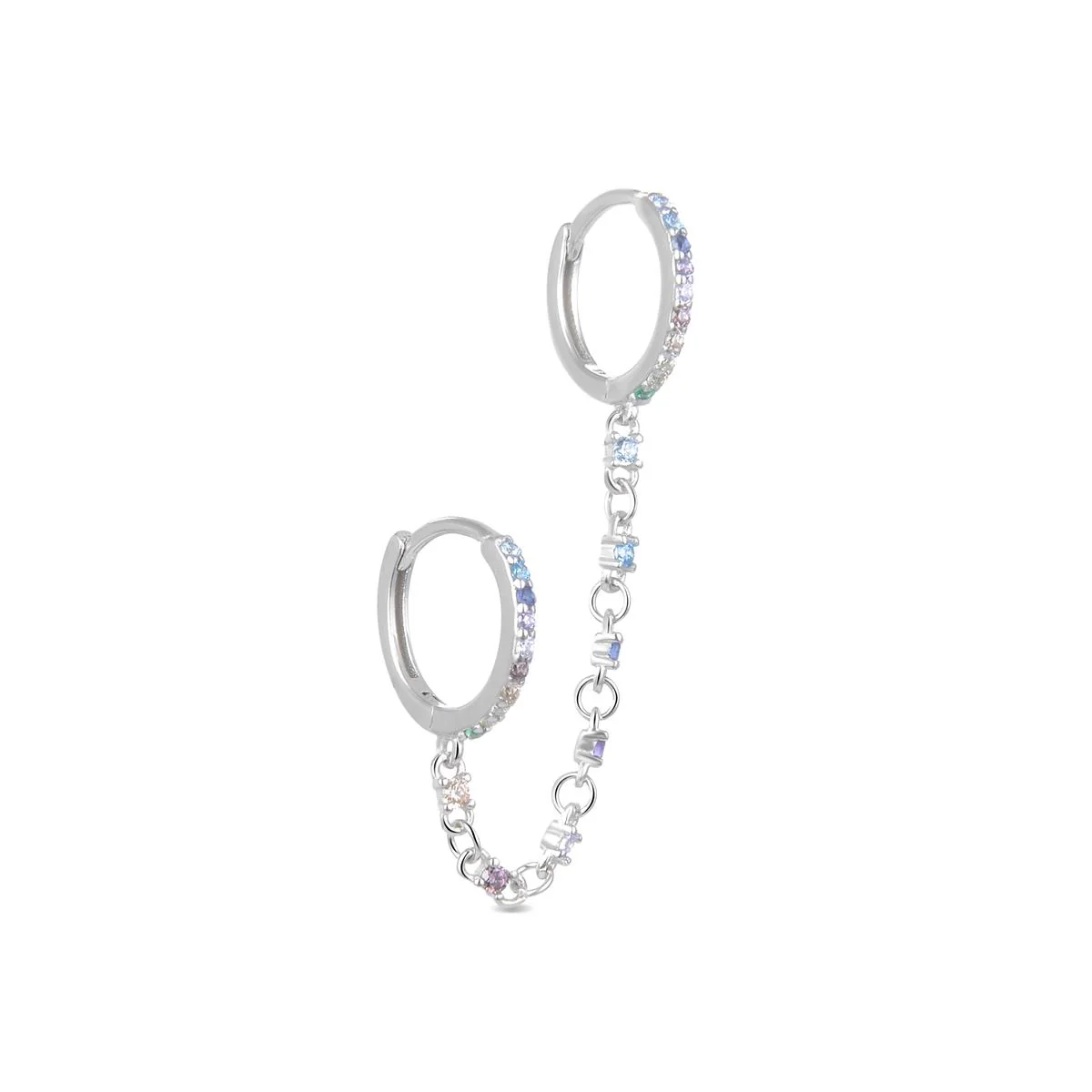 Piercing Manab Plata De Ley 925 - Manab MULTICOLOR