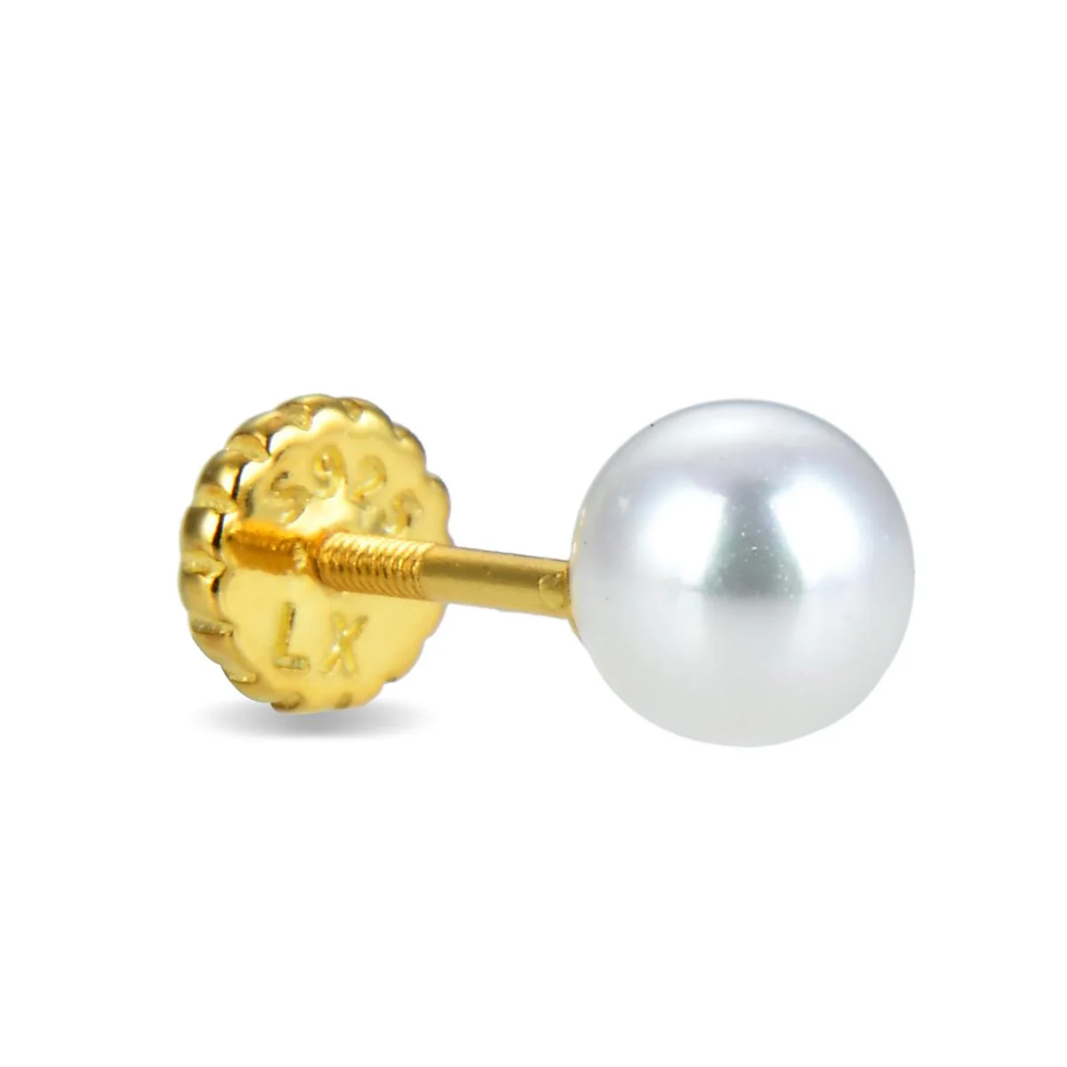 Piercing Mifla Plata De Ley 925 - Mifla BLANCO