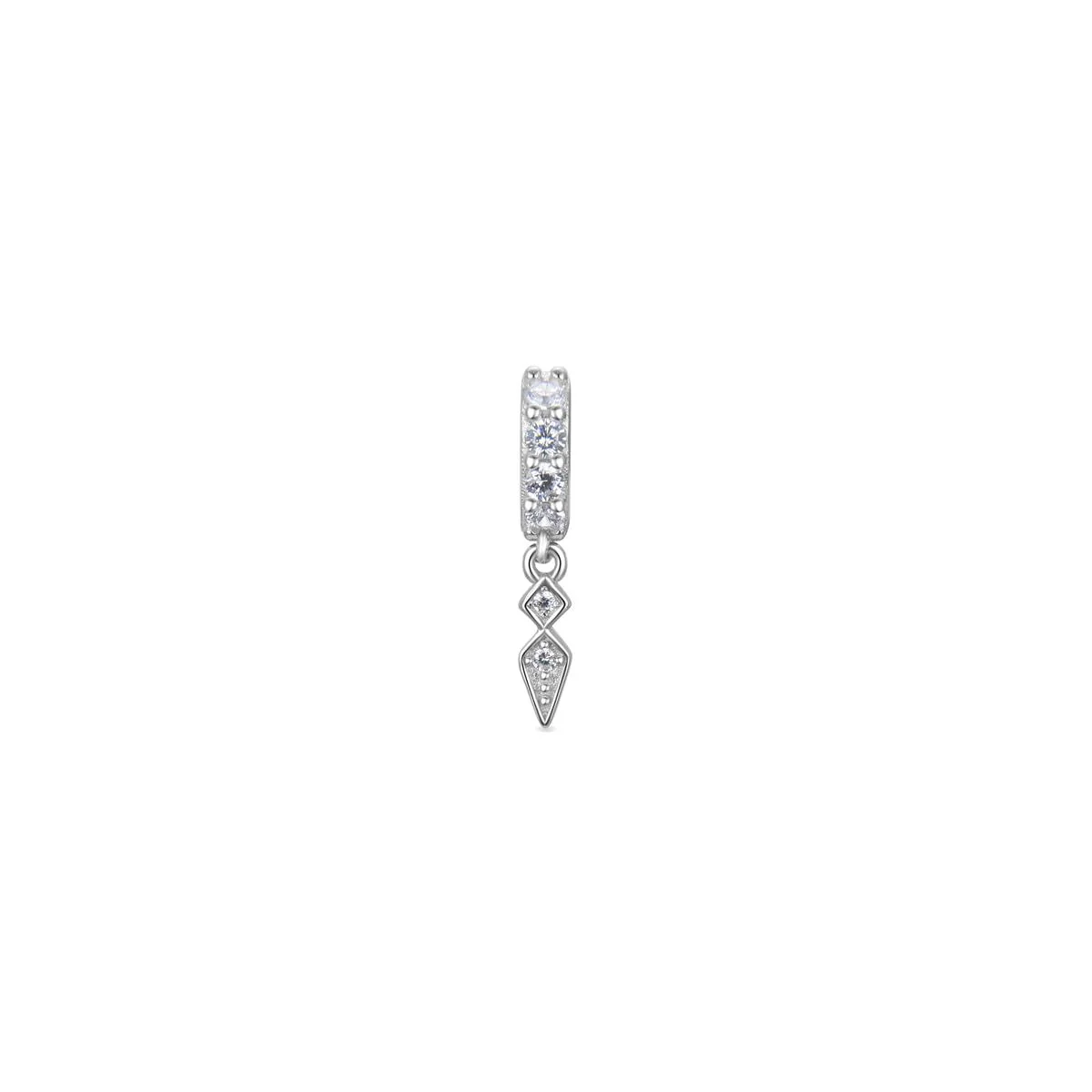 Piercing Mire Plata De Ley 925 - Mire BLANCO - Image 2