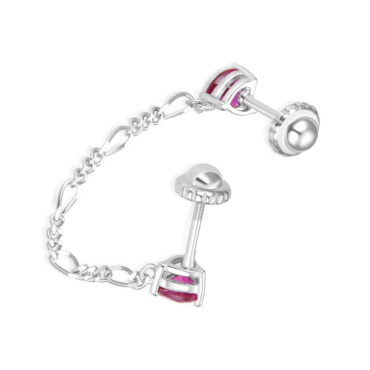 Piercing Mithot Plata De Ley 925 - Mithot ROJO - Image 3
