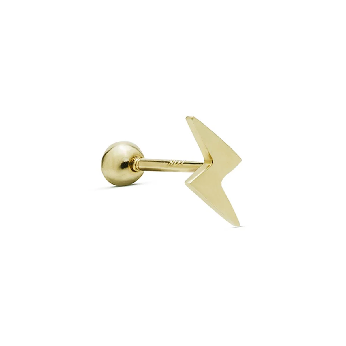 Piercing Mondne Oro De Ley De 10 Quilates - Mondne AMARILLO