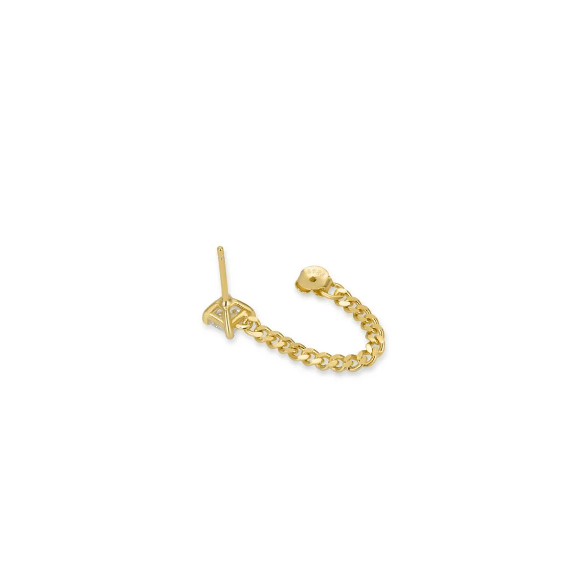 Piercing Naard Plata De Ley 925 - Naard AMARILLO - Image 3