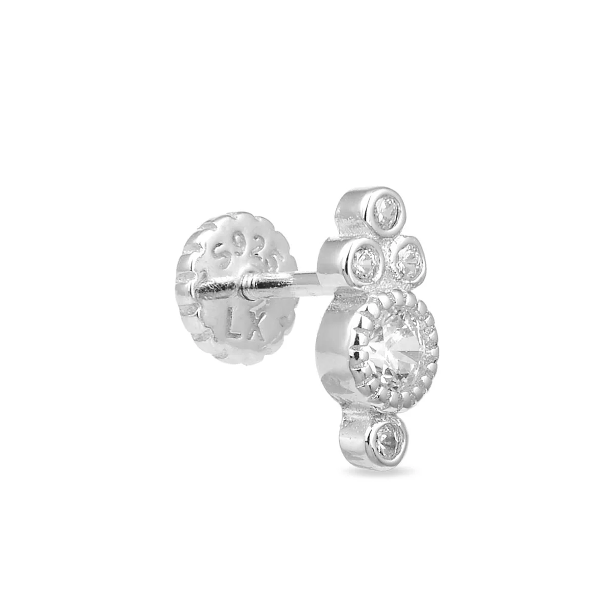 Piercing Naharn Plata De Ley 925 - Naharn BLANCO - Image 2
