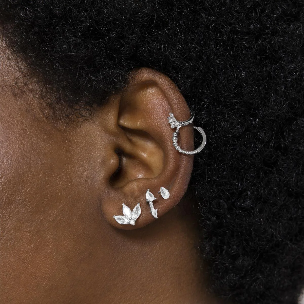 Piercing Nasao Plata de Ley 925 - Nasao BLANCO - Image 3