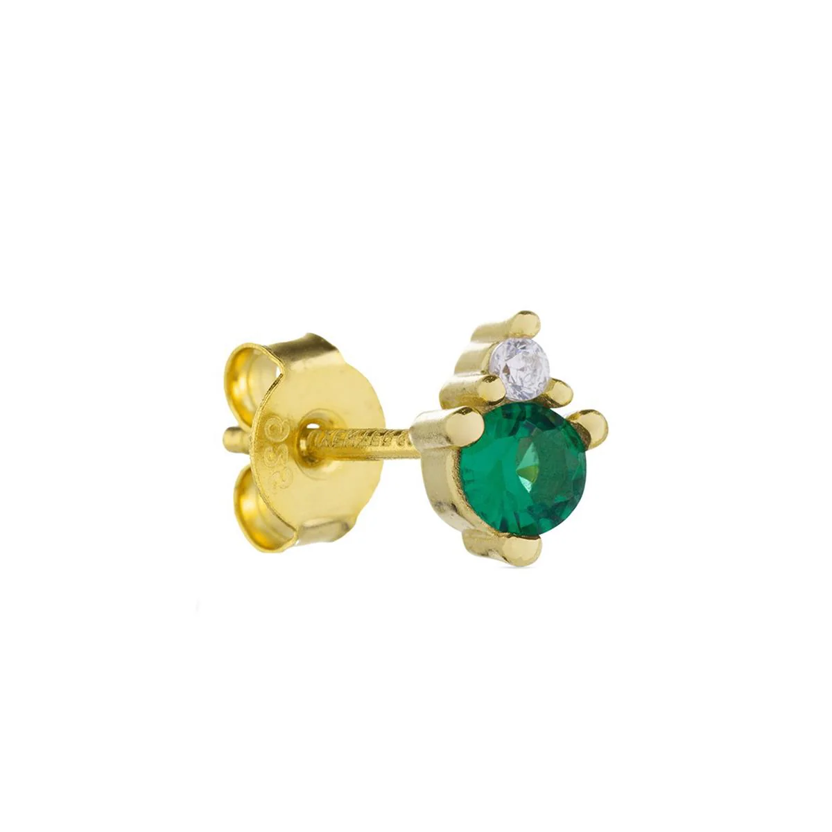 Piercing Naty Plata de Ley 925 - Naty VERDE