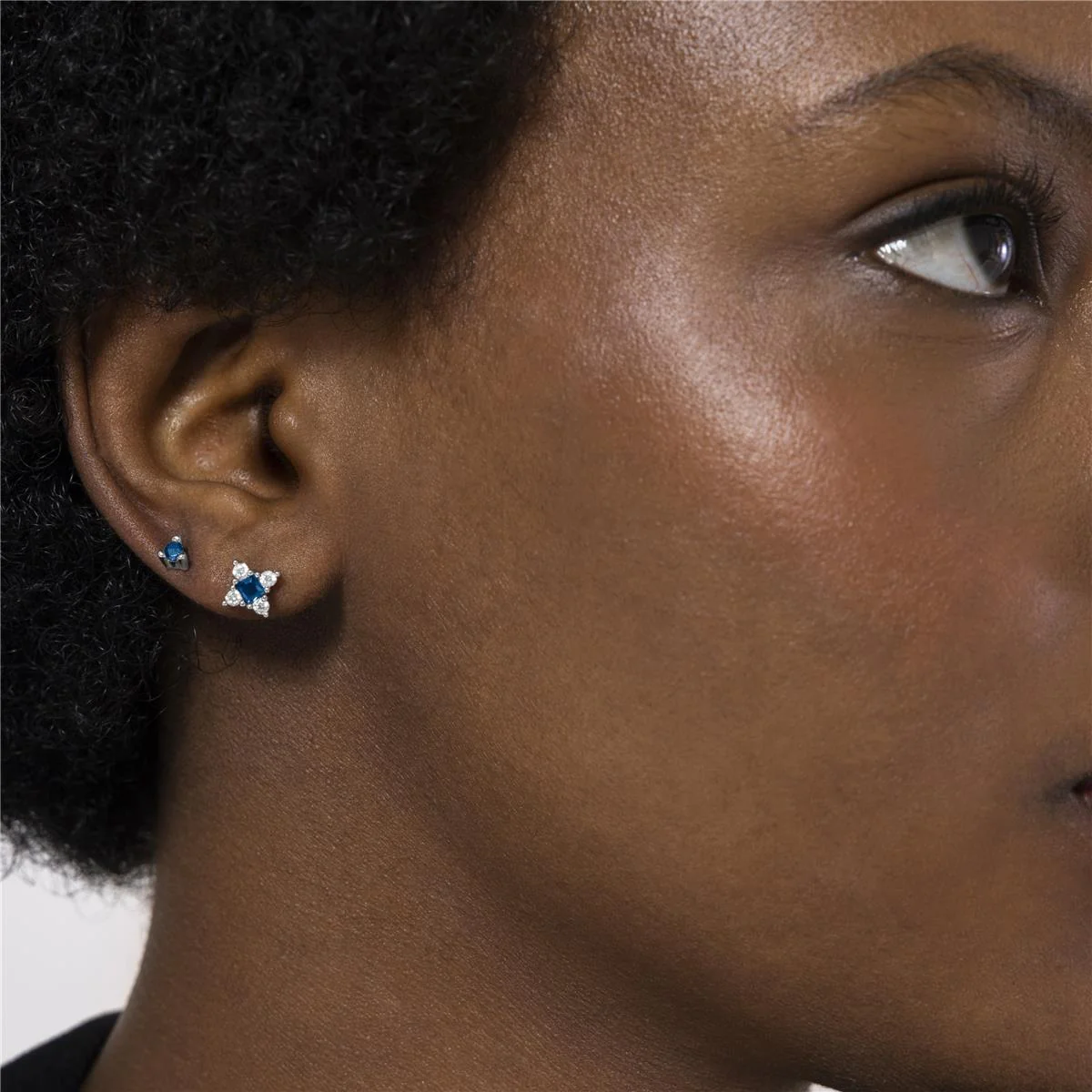 Piercing Ontari Plata de Ley 925 - Ontari AZUL - Image 3