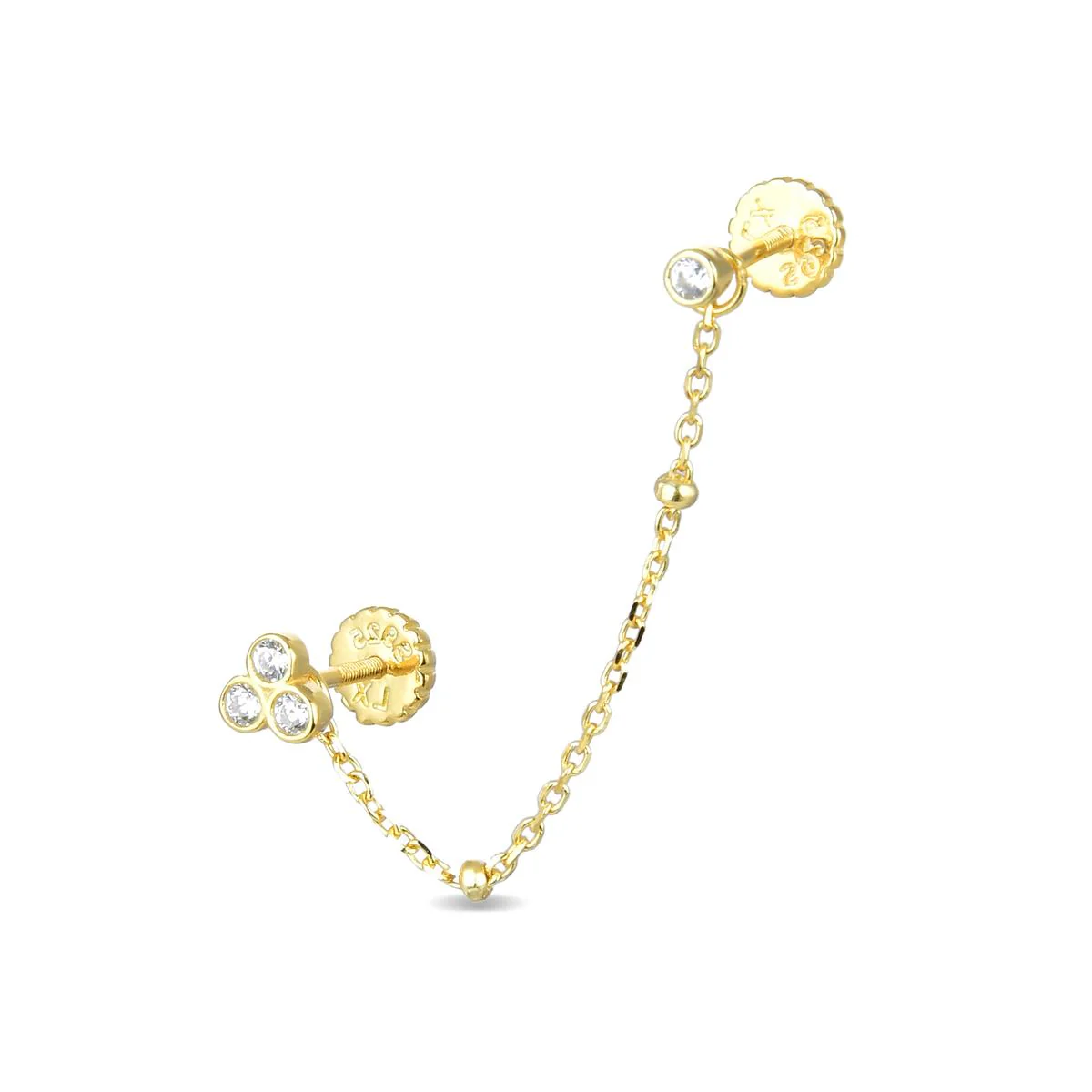 Piercing Ralor Plata De Ley 925 - Ralor BLANCO