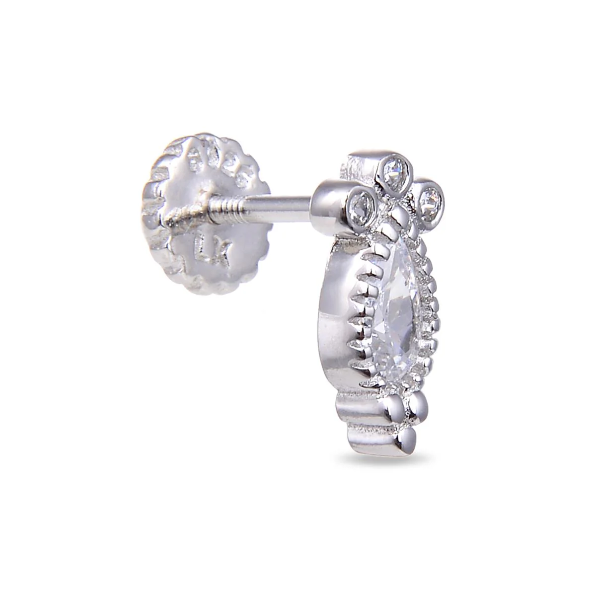 Piercing Sinye Plata De Ley 925 - Sinye BLANCO