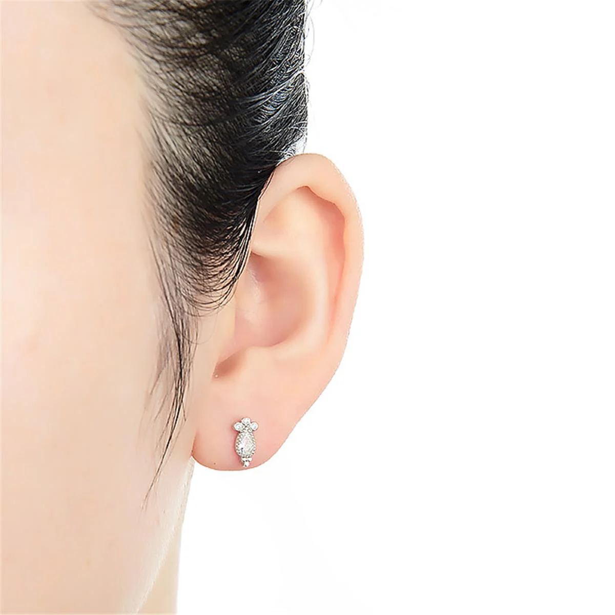 Piercing Sinye Plata De Ley 925 - Sinye BLANCO - Image 2