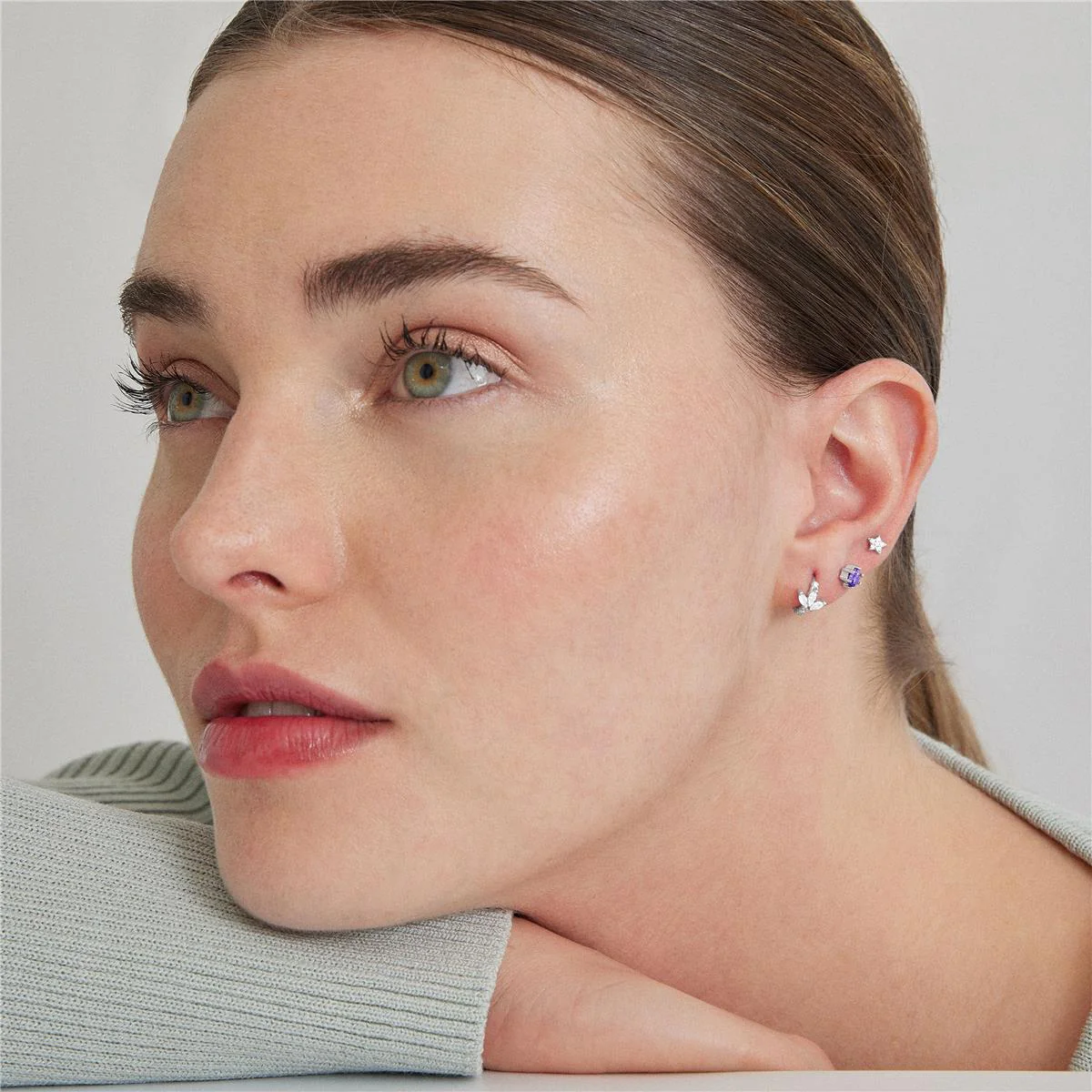 Piercing Tyulu Plata De Ley 925 - Tyulu BLANCO - Image 3