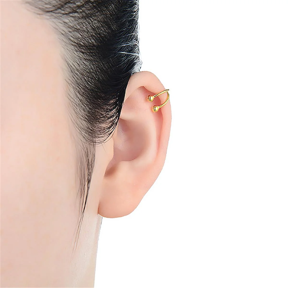 Earcuff Valmar Plata De Ley 925 - Valmar AMARILLO - Image 2