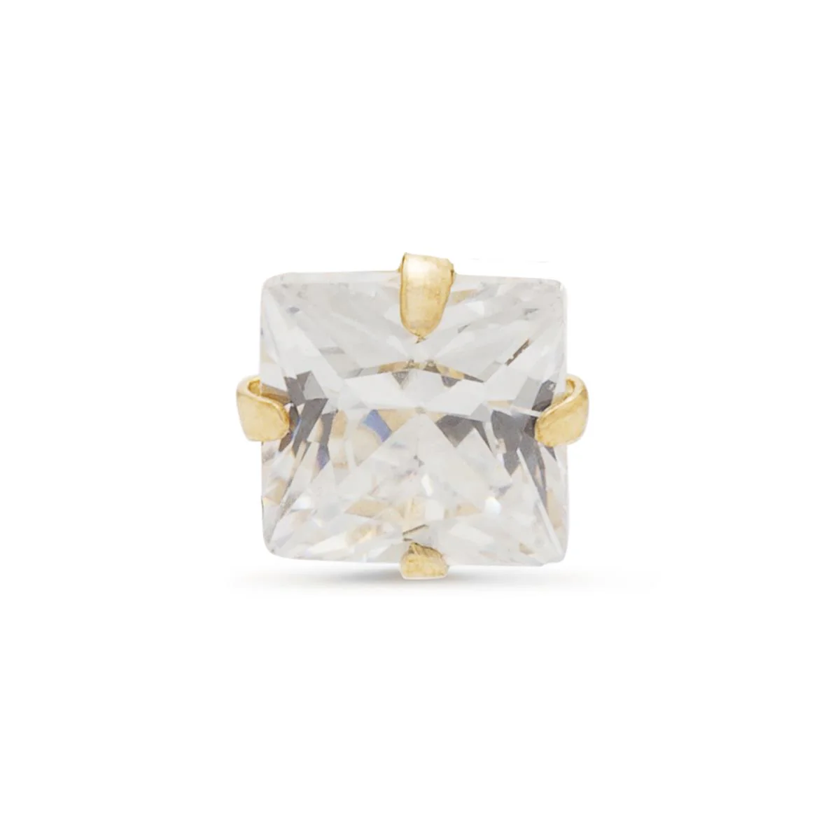 Piercing Wenthae Oro De Ley De 10 Quilates - Wenthae BLANCO