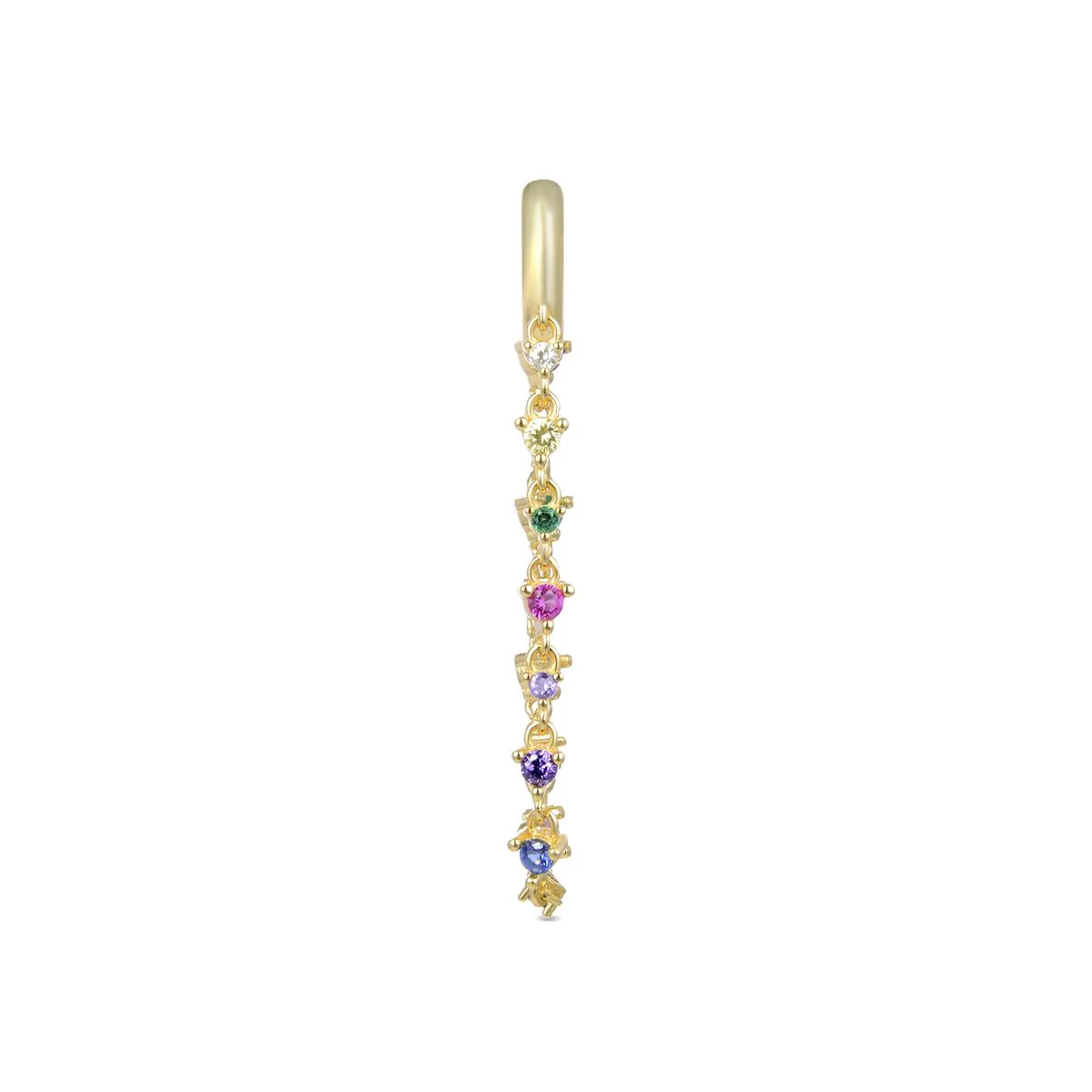 Piercing Xila Plata De Ley 925 - Xila MULTICOLOR - Image 2