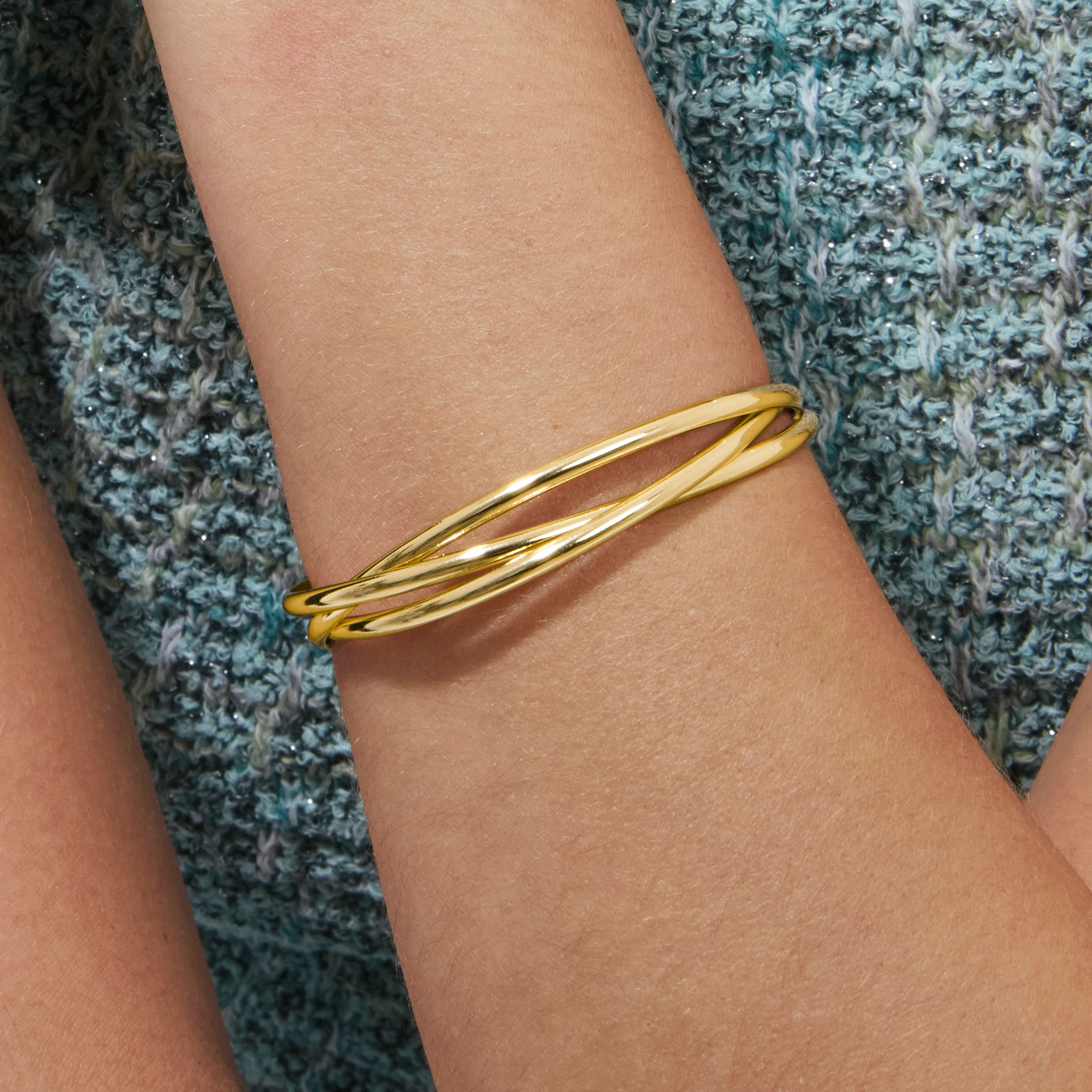 Pulsera acabado en oro amarillo de 18k - Dini - Image 5