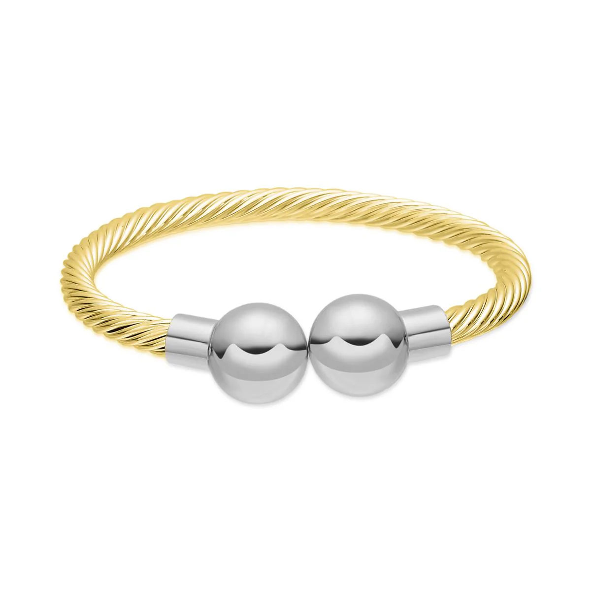 Pulsera acabado en oro amarillo de 18k - Likoas