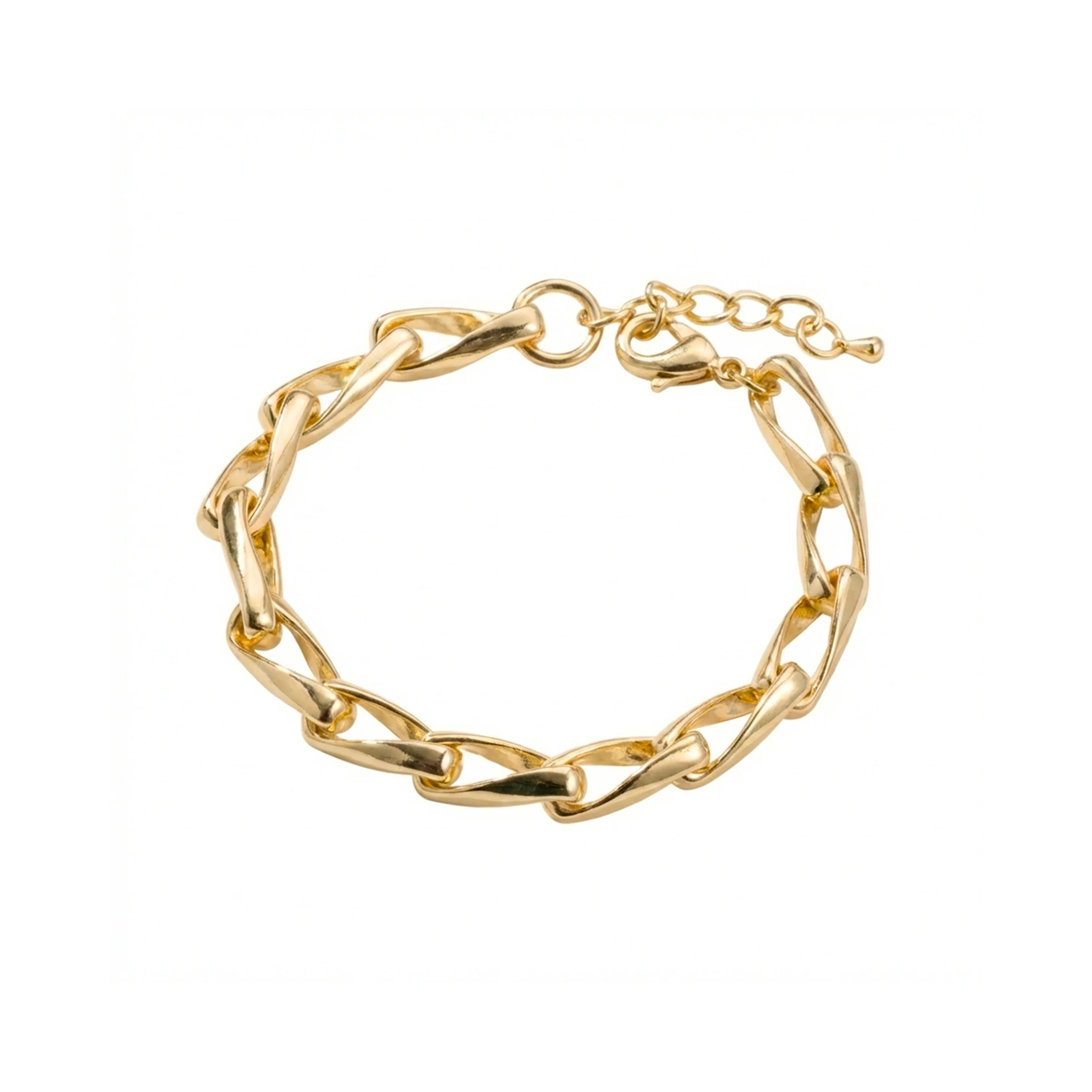 Pulsera acabado en oro amarillo de 18k - Rikar