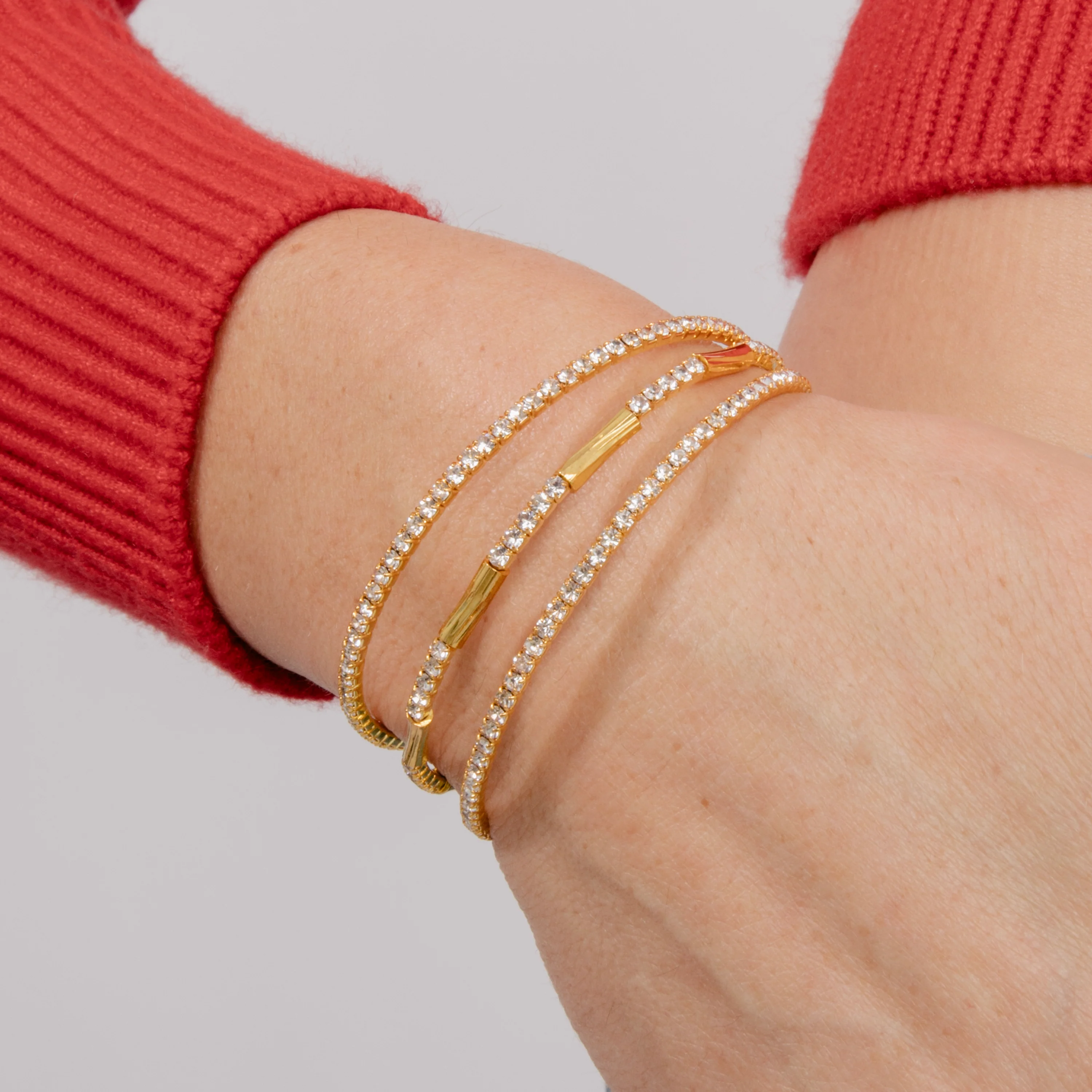 Pulsera acabado Oro Amarillo 18k - Amlok - Image 4
