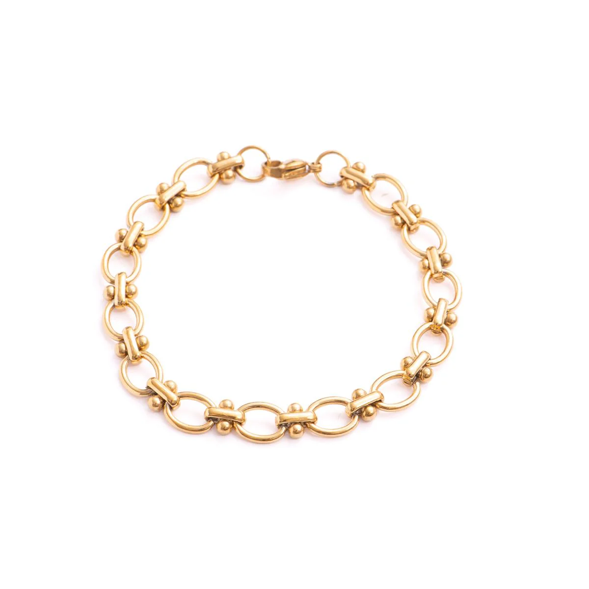 Pulsera acabado en oro amarillo de 18k - Balil