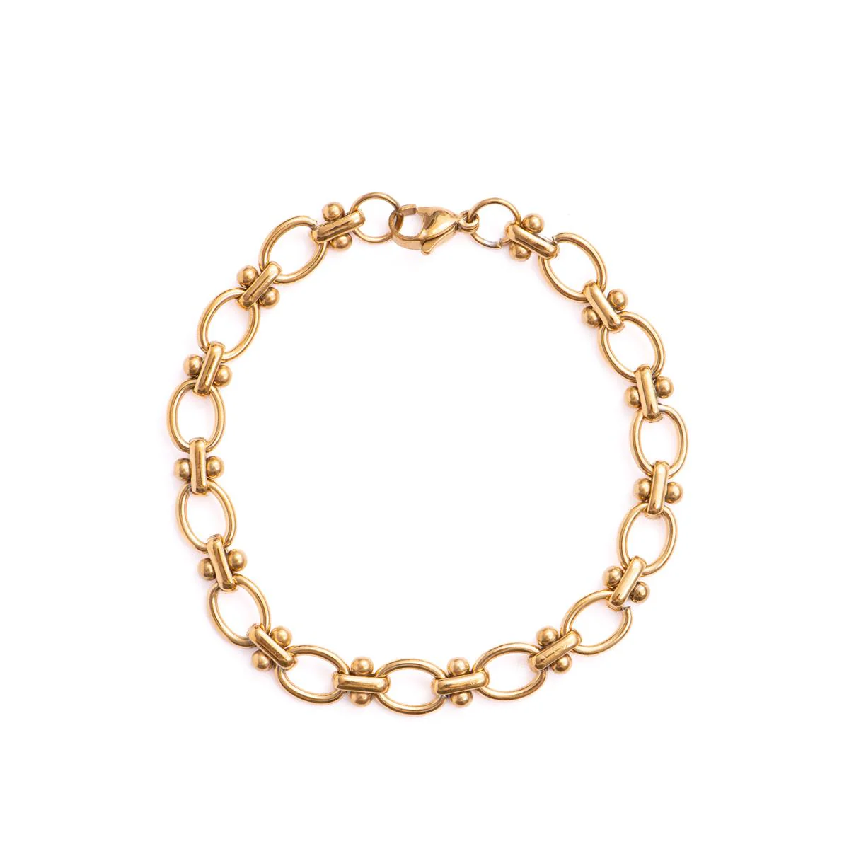 Pulsera acabado en oro amarillo de 18k - Balil - Image 3