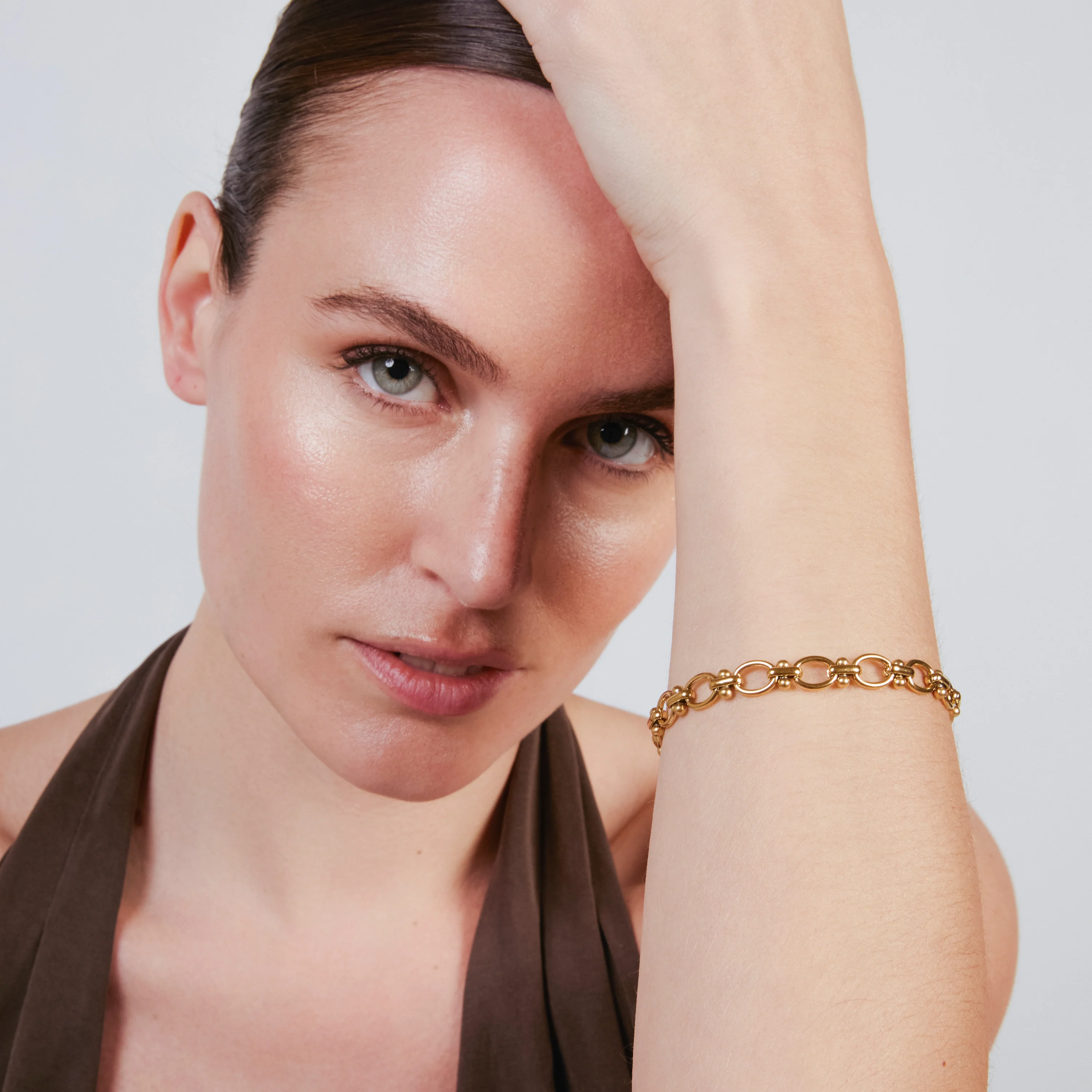 Pulsera acabado en oro amarillo de 18k - Balil - Image 4