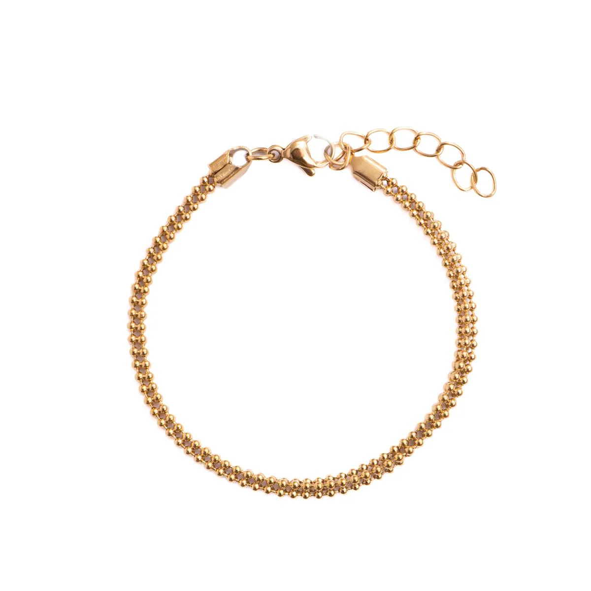 Pulsera acabado en oro amarillo de 18k - Dahdan - Image 3