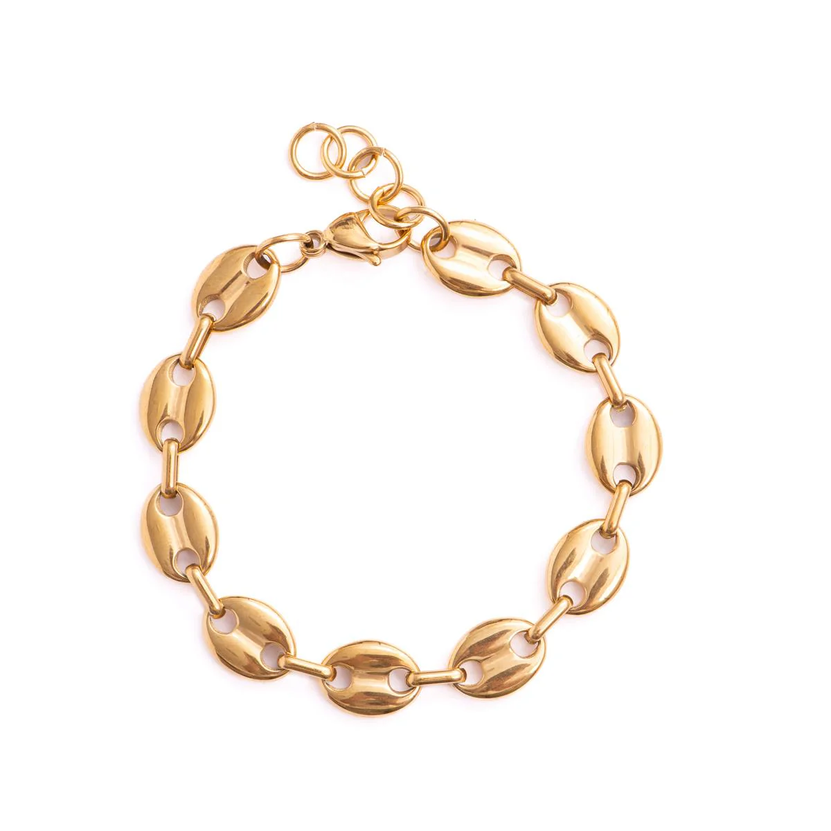 Pulsera acabado en oro amarillo de 18k - Forbek - Image 3
