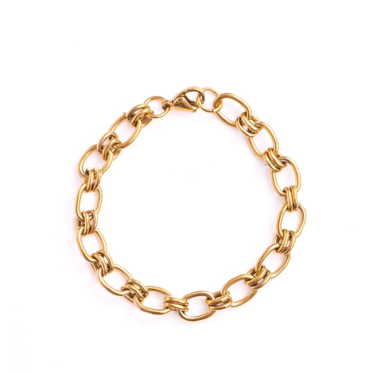 Pulsera acabado en oro amarillo de 18k - Hataj - Image 2