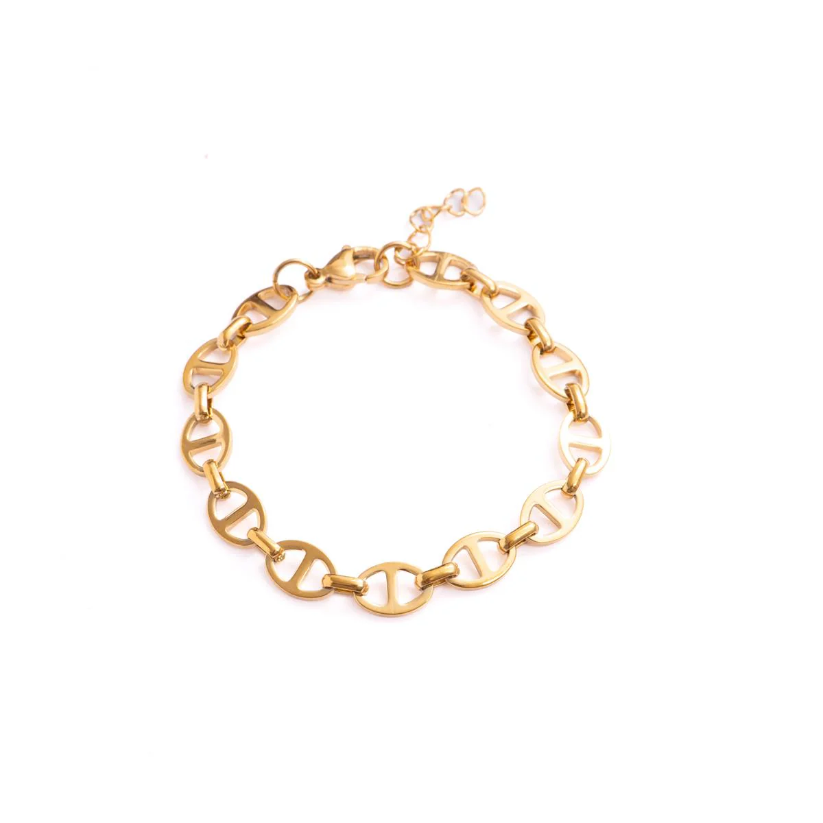 Pulsera acabado en oro amarillo de 18k - Kisa