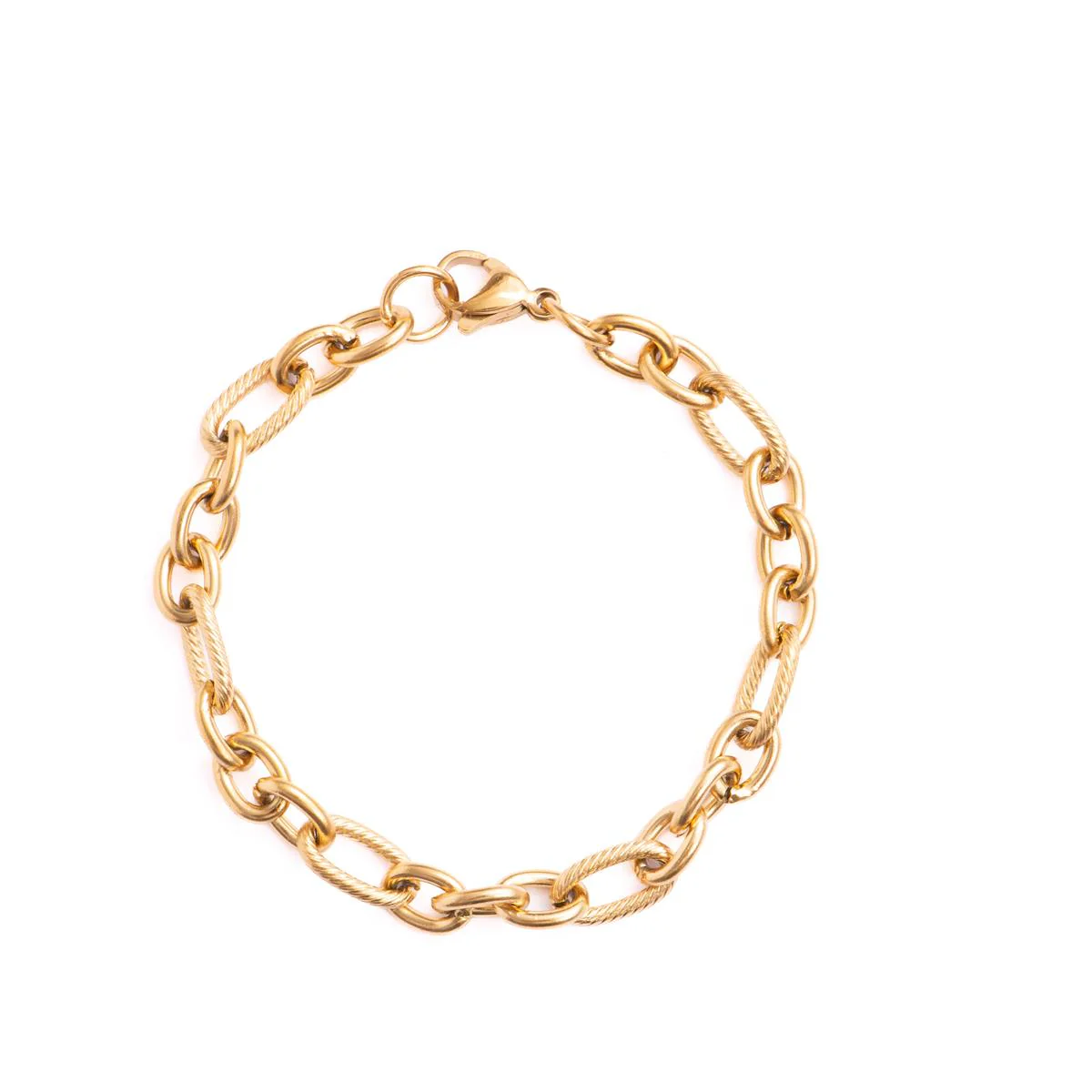 Pulsera acabado en oro amarillo de 18k - Litted - Image 2