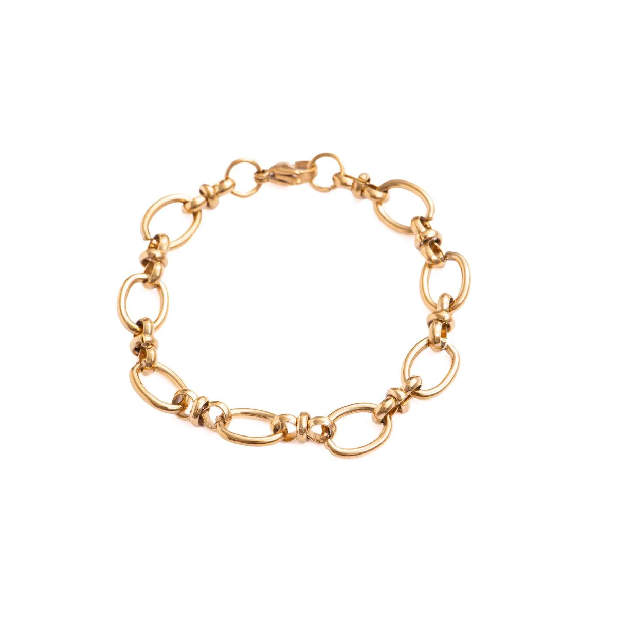 Pulsera acabado en oro amarillo de 18k - Salbra