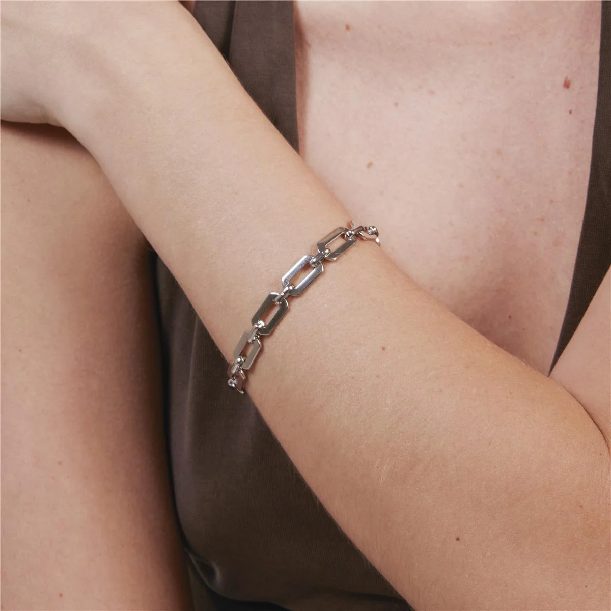 Pulsera acabado en rodio - Cuetz - Image 6