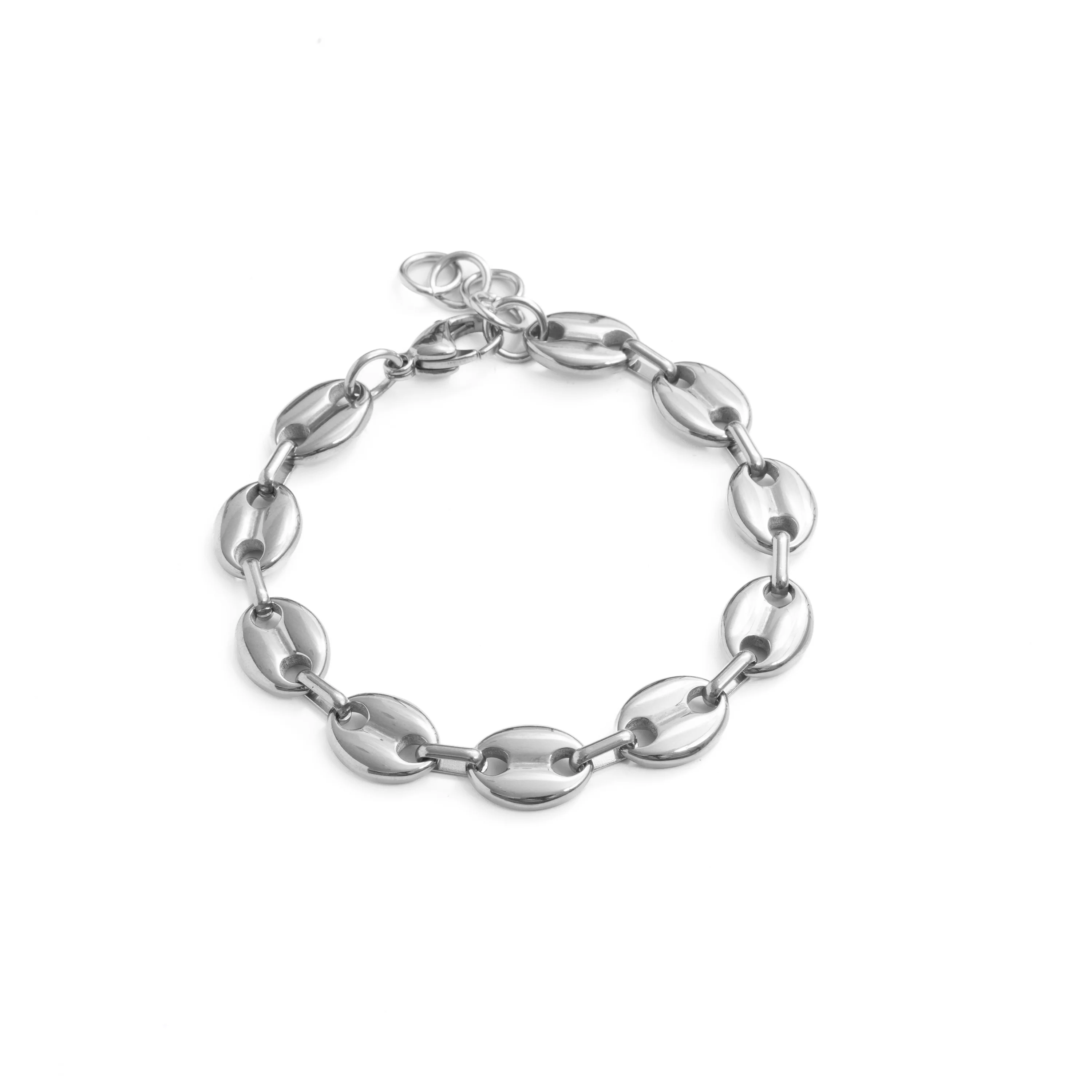 Pulsera acabado en rodio - Forbek