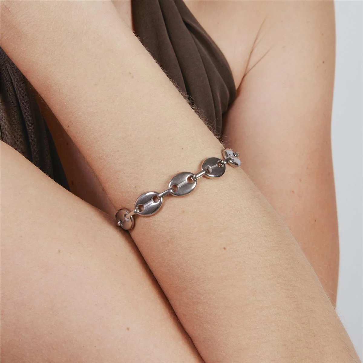 Pulsera acabado en rodio - Forbek - Image 6