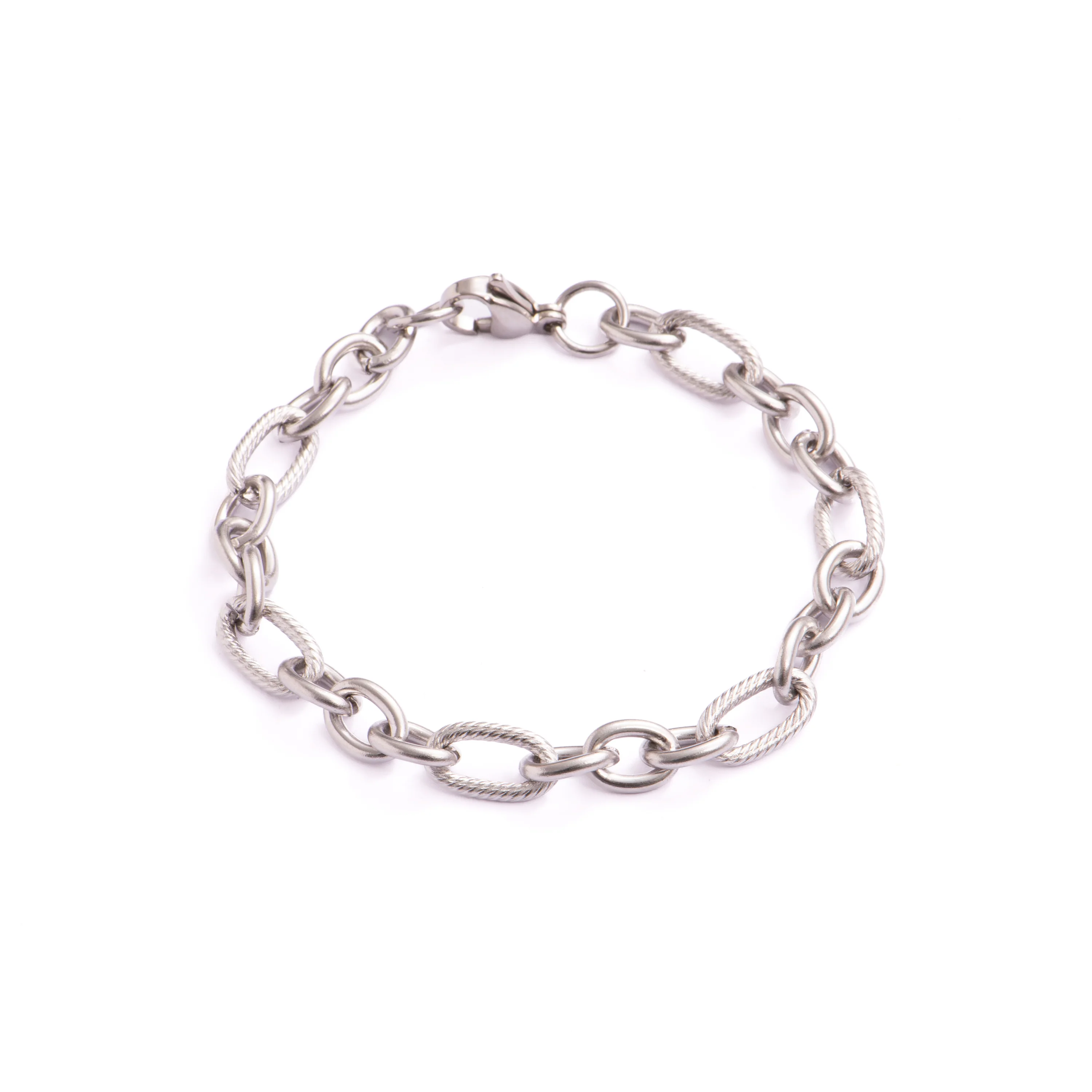 Pulsera acabado en rodio - Litted