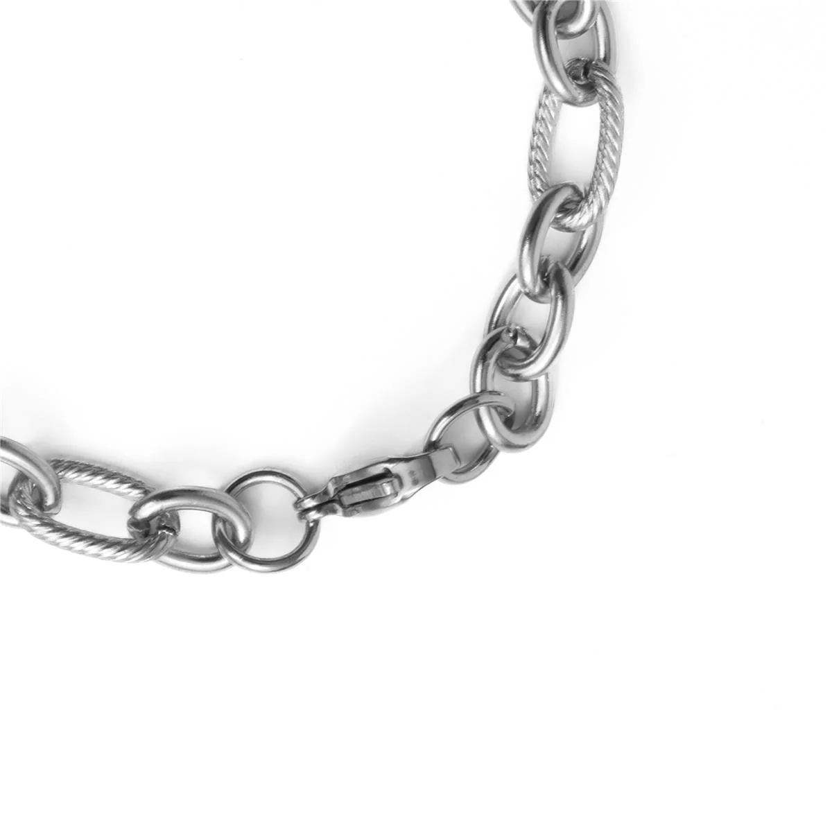 Pulsera acabado en rodio - Litted - Image 7