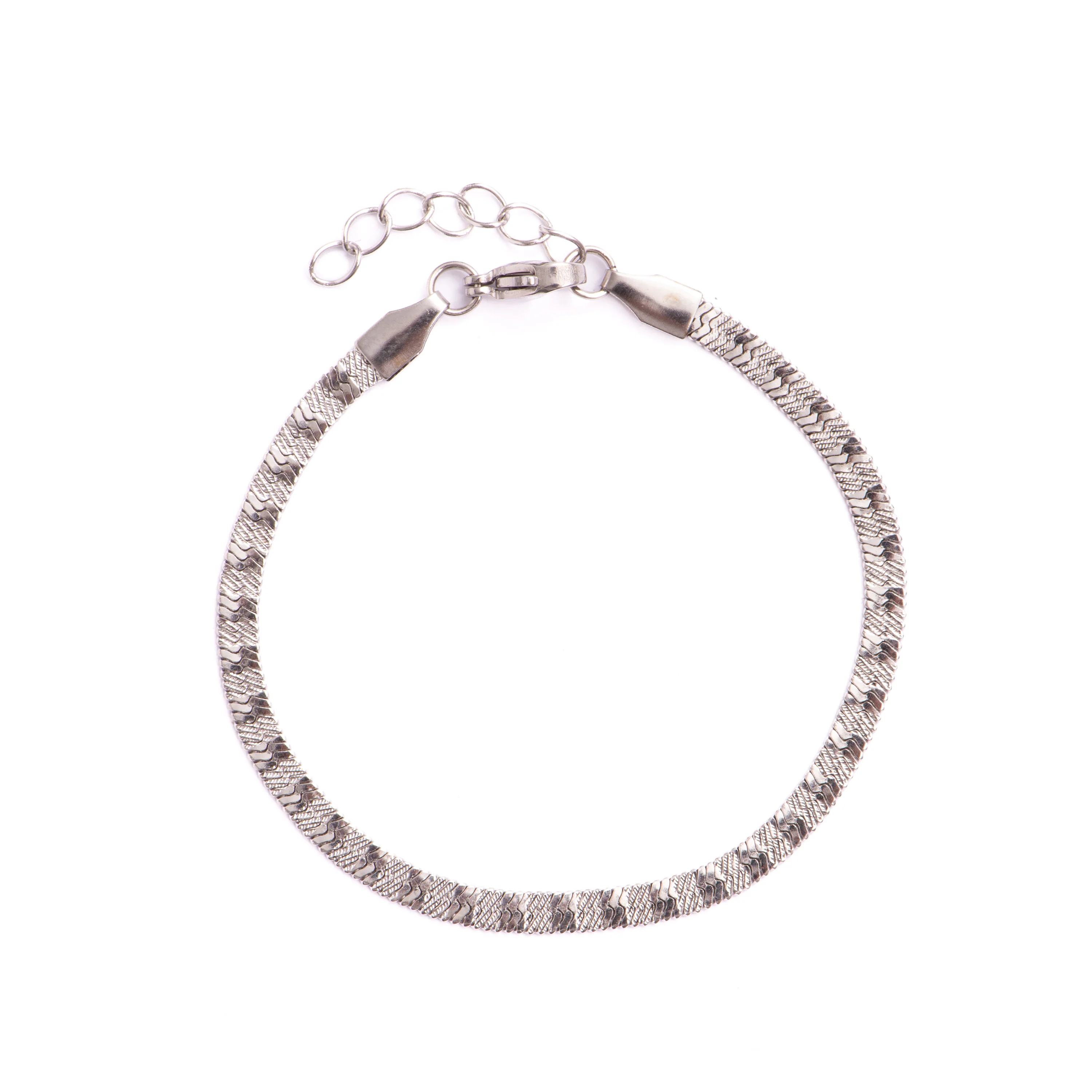 Pulsera acabado en rodio - Xorisk - Image 3