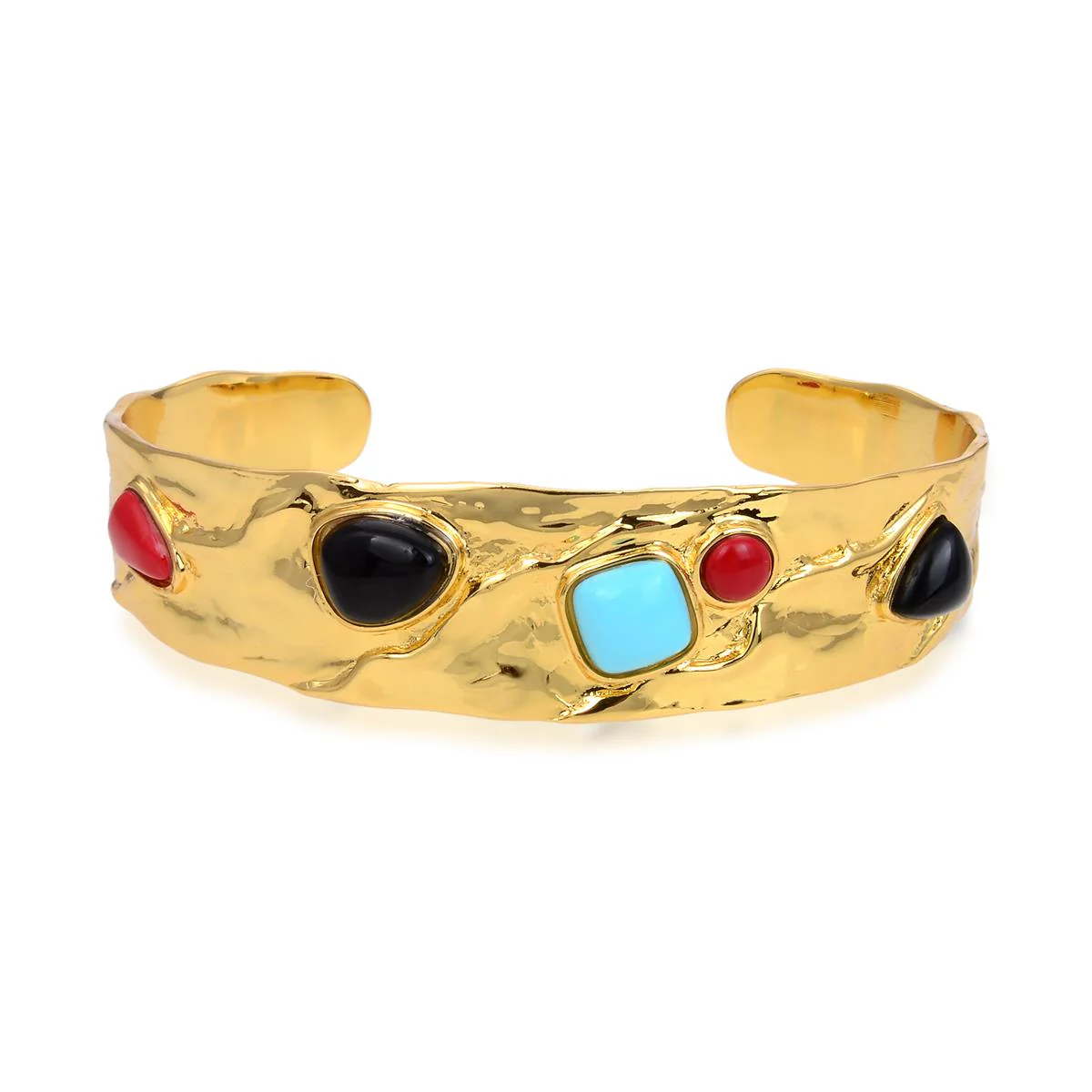 Pulsera Actira acabado en Oro Amarillo de 18 Kts - Actira MULTICOLOR