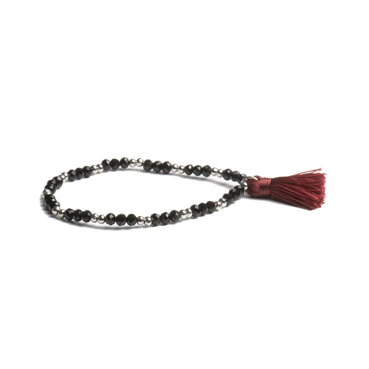 Pulsera Adia acabado en Rodio - Adia NEGRO