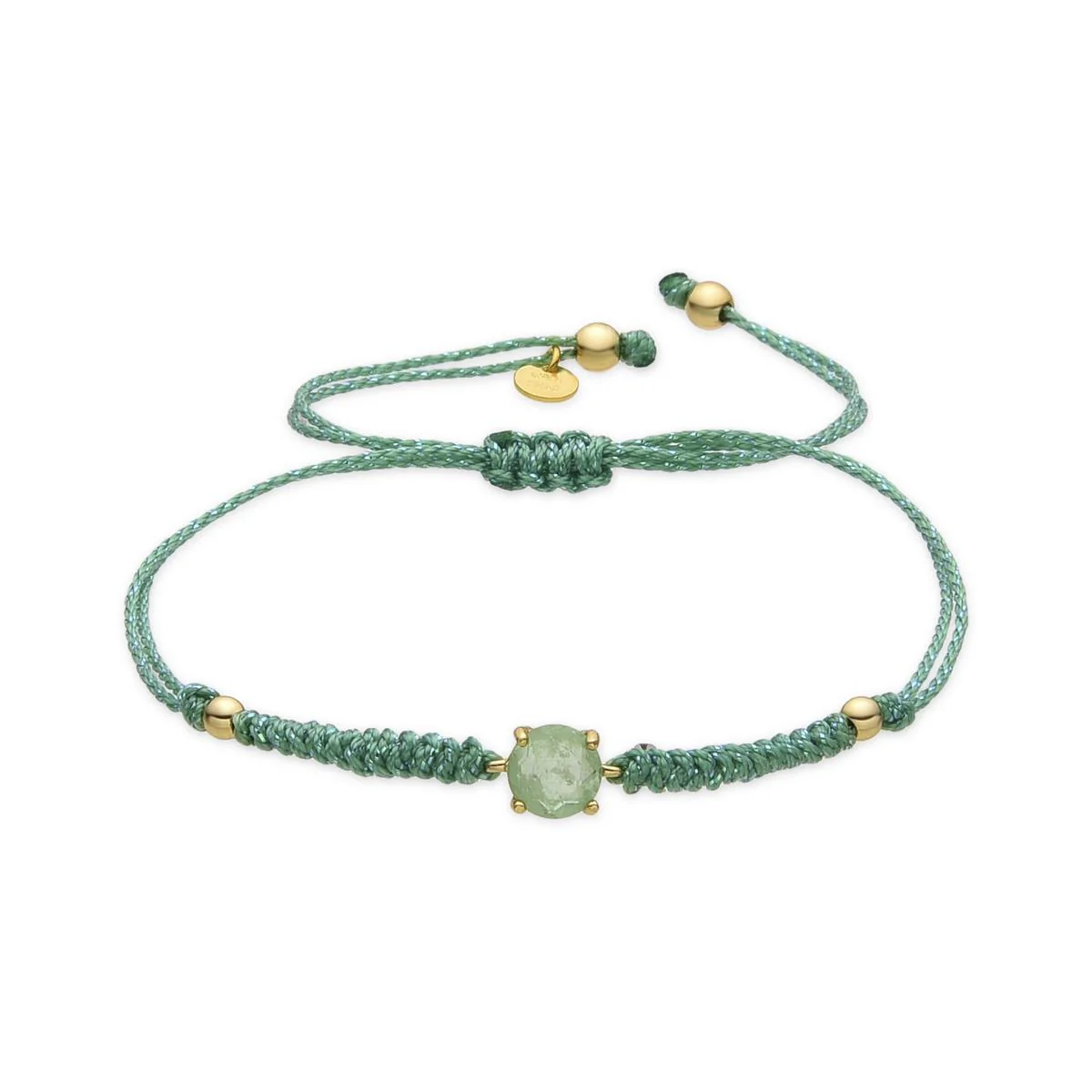 Pulsera Akma Plata de Ley 925 - Akma VERDE