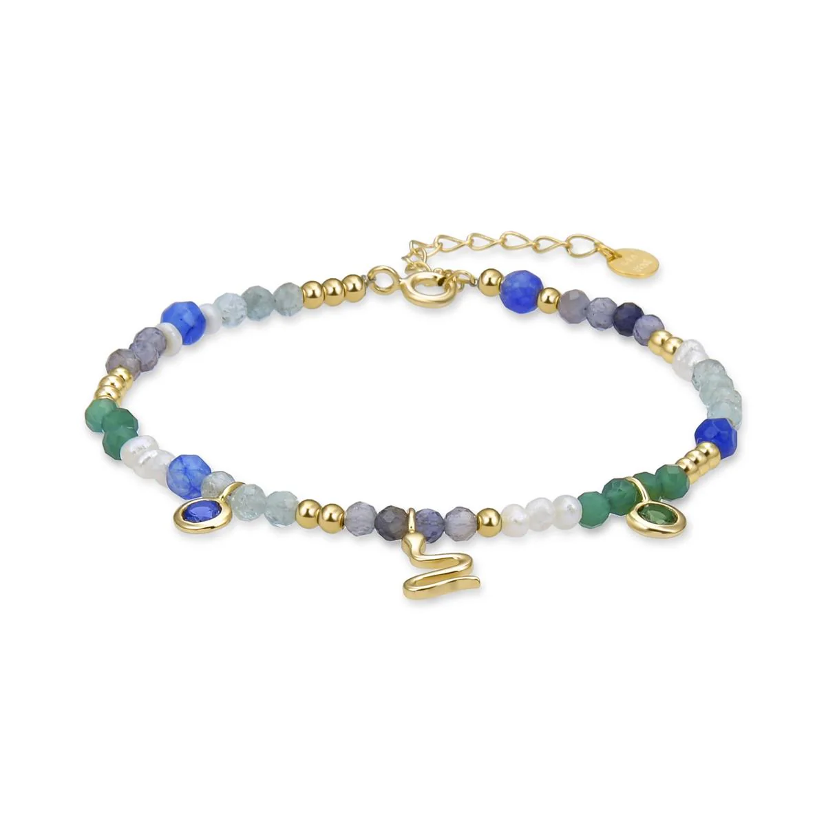 Pulsera Amaal Plata De Ley 925 - Amaal MULTICOLOR
