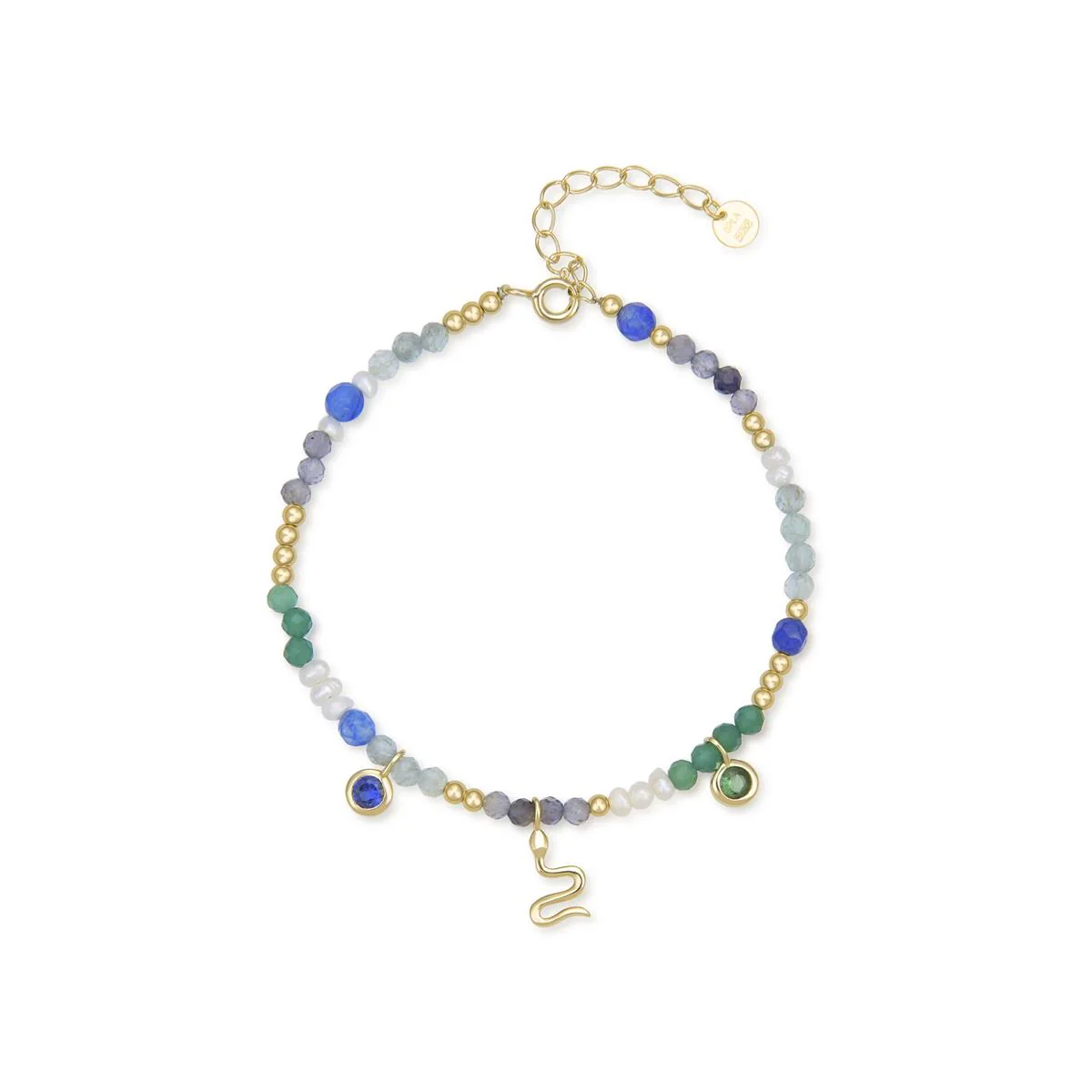 Pulsera Amaal Plata De Ley 925 - Amaal MULTICOLOR - Image 2