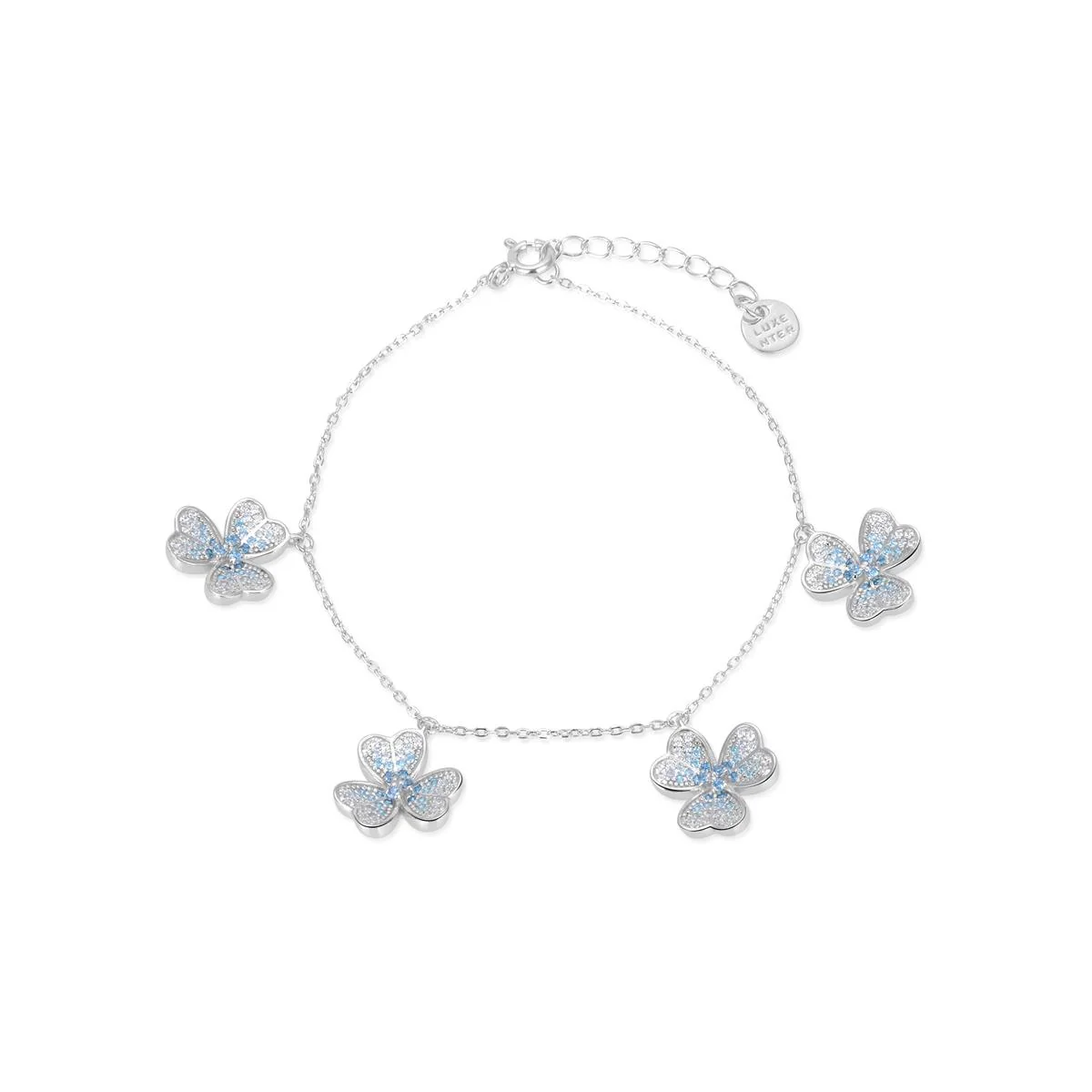 Pulsera Ananda Plata De Ley 925 - Ananda AZUL - Image 2