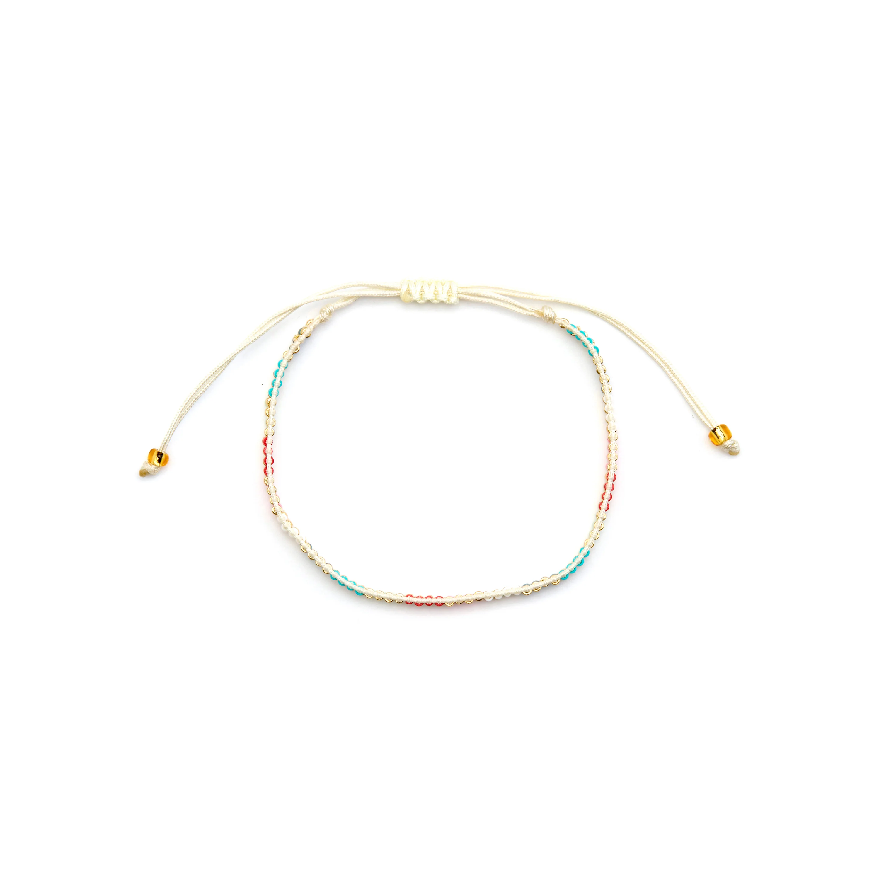 Pulsera con Cristal Negro acabado oro 18k - Anlako - Image 3